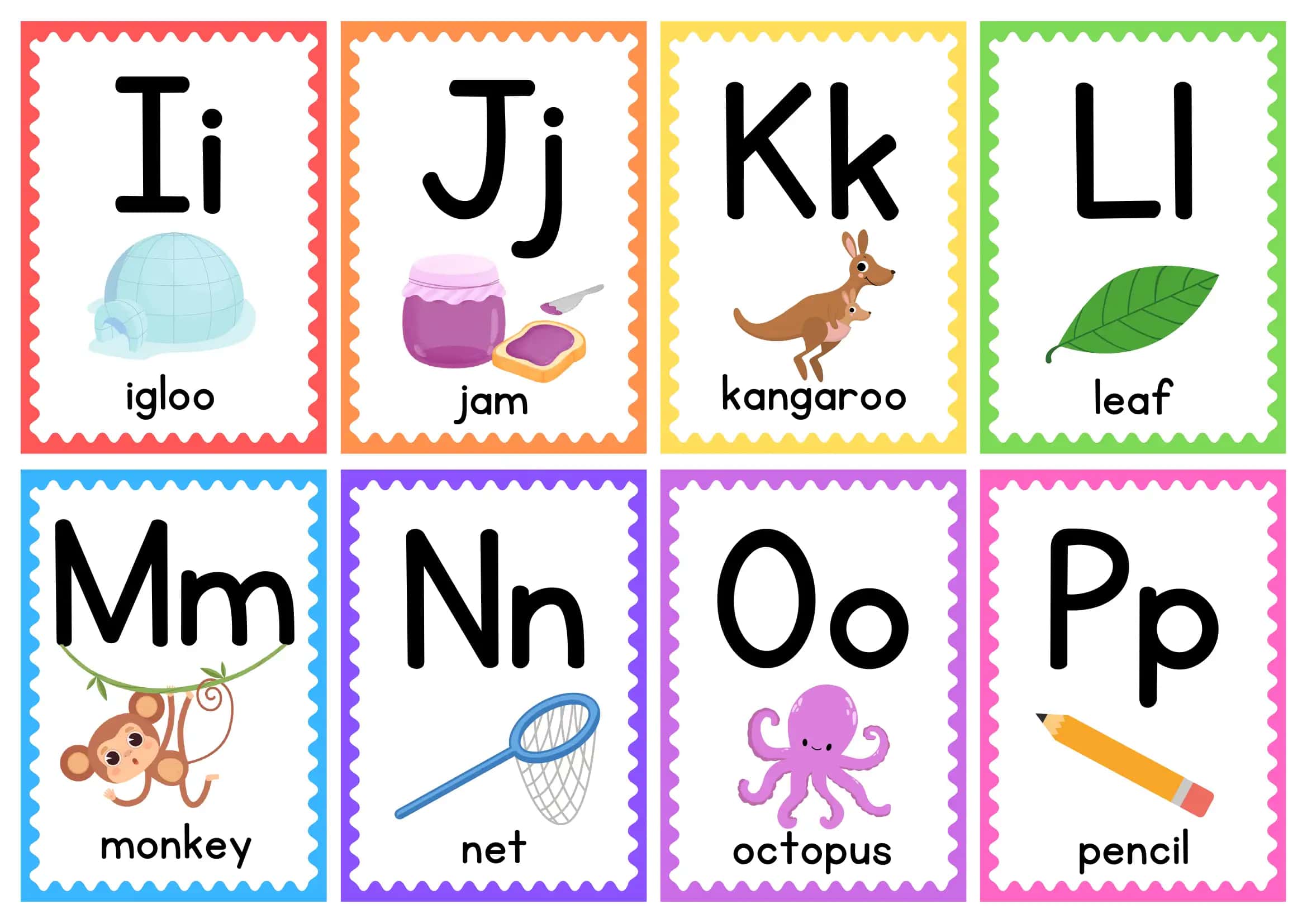 English alphabet 2