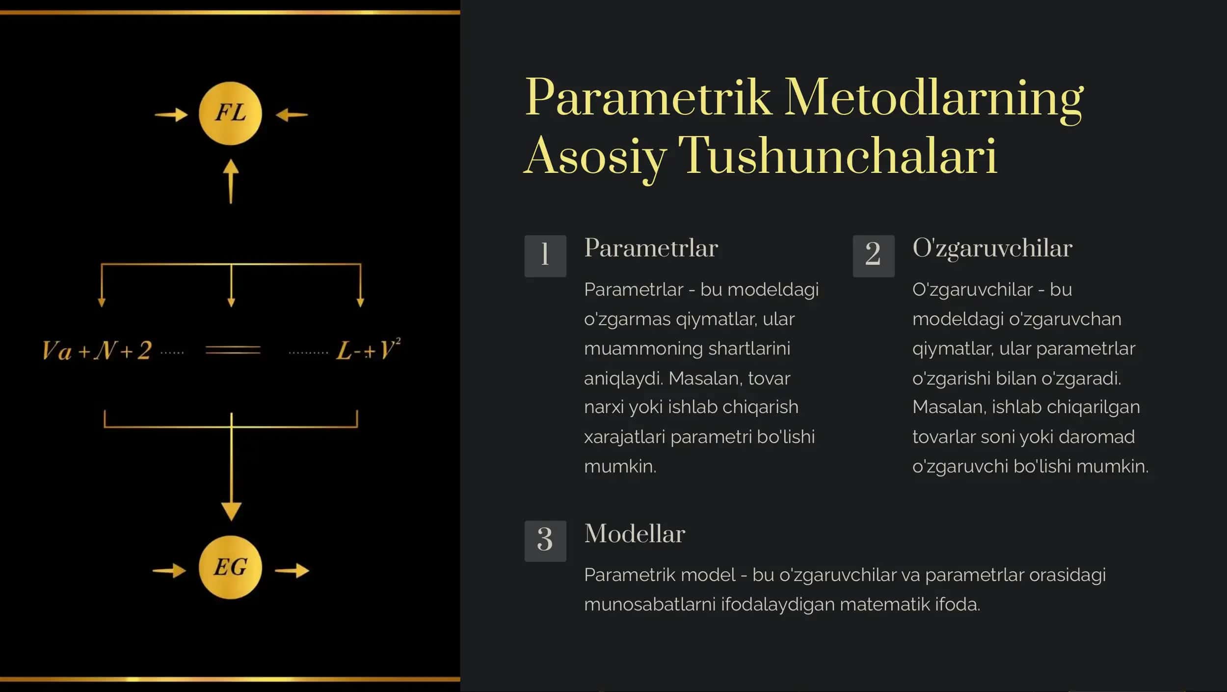 Parametrik Metodlar 2