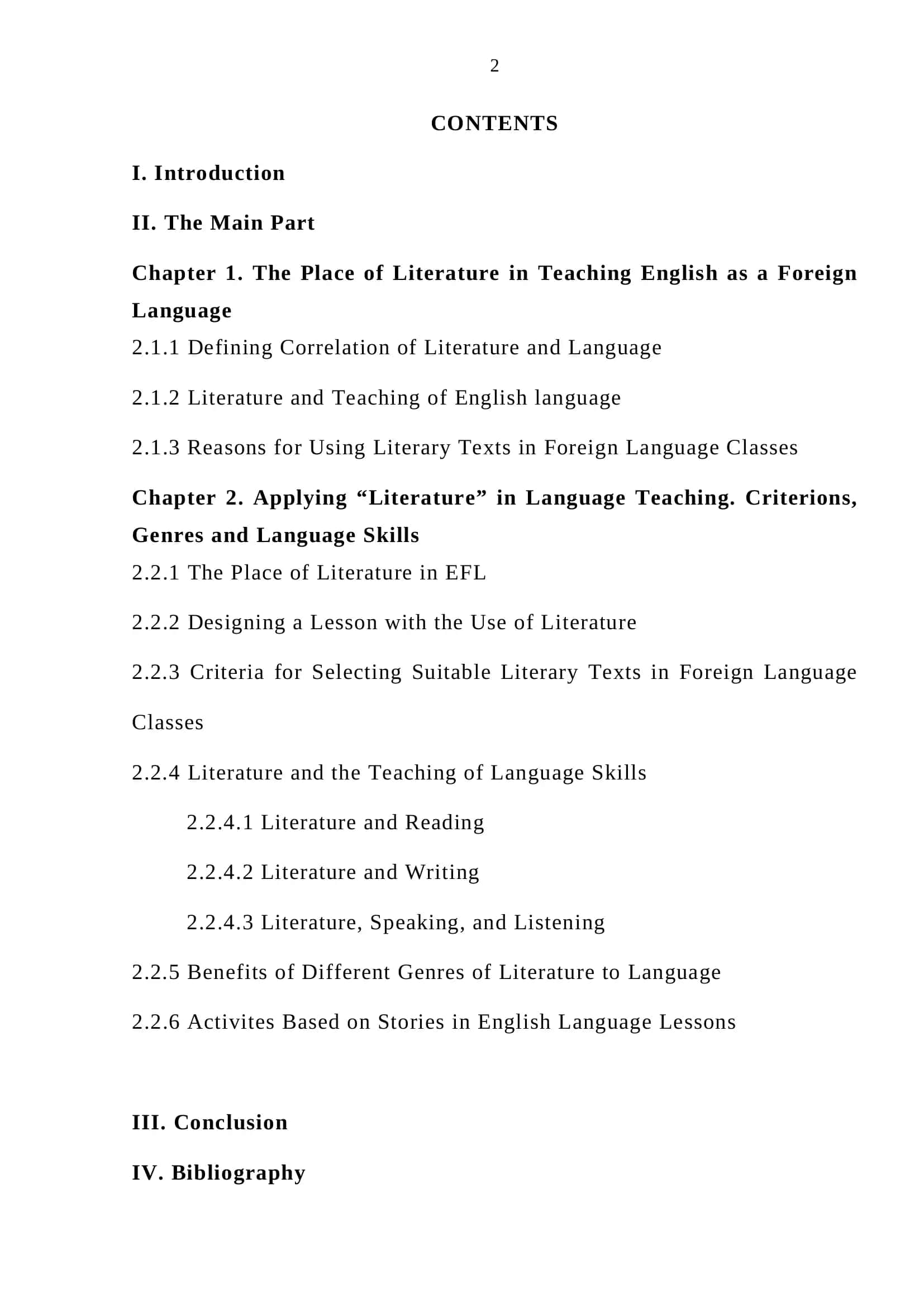 Teaching English through 2