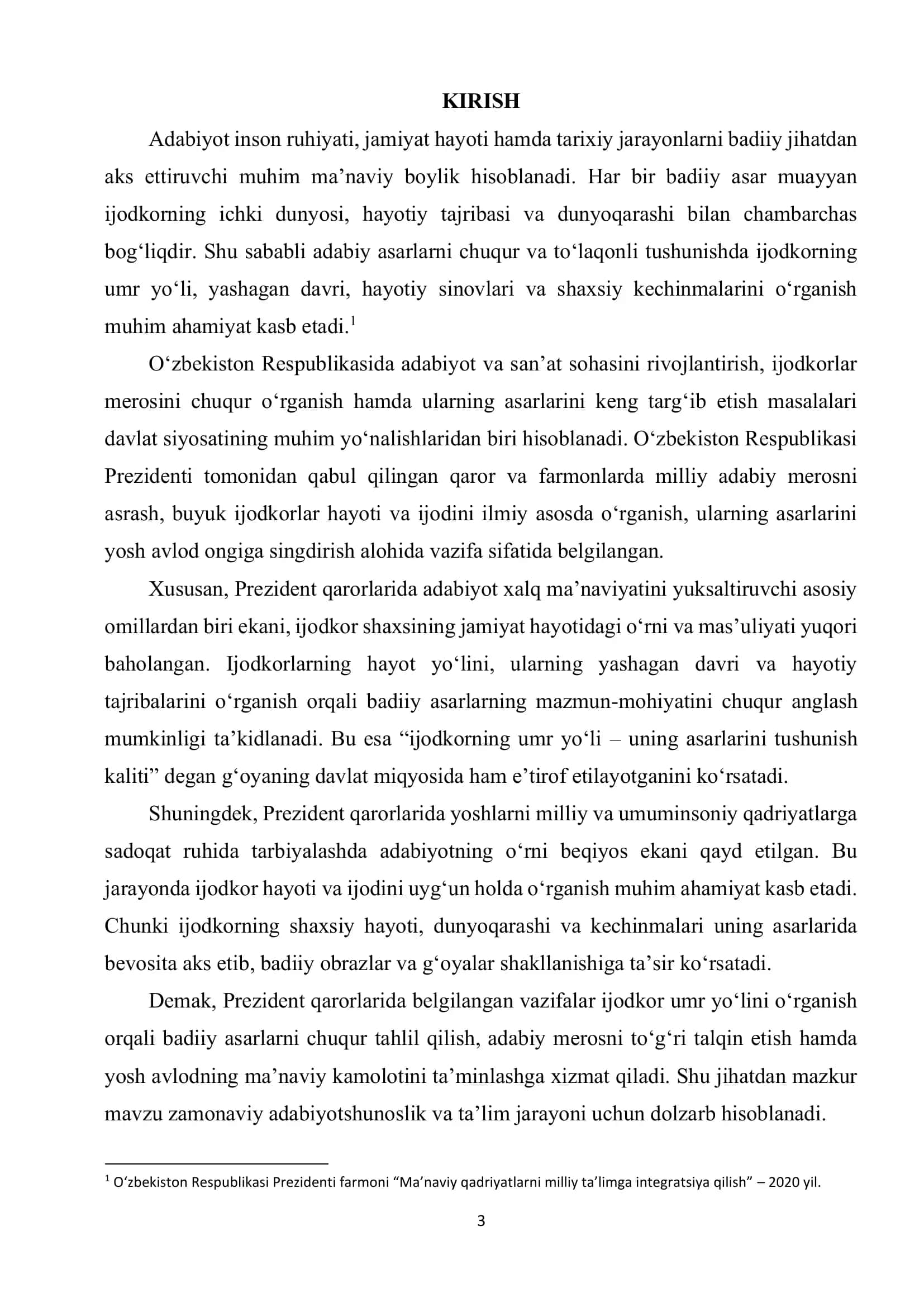 IJODKORNING UMR YO‘LI – UNING ASARLARINI 2