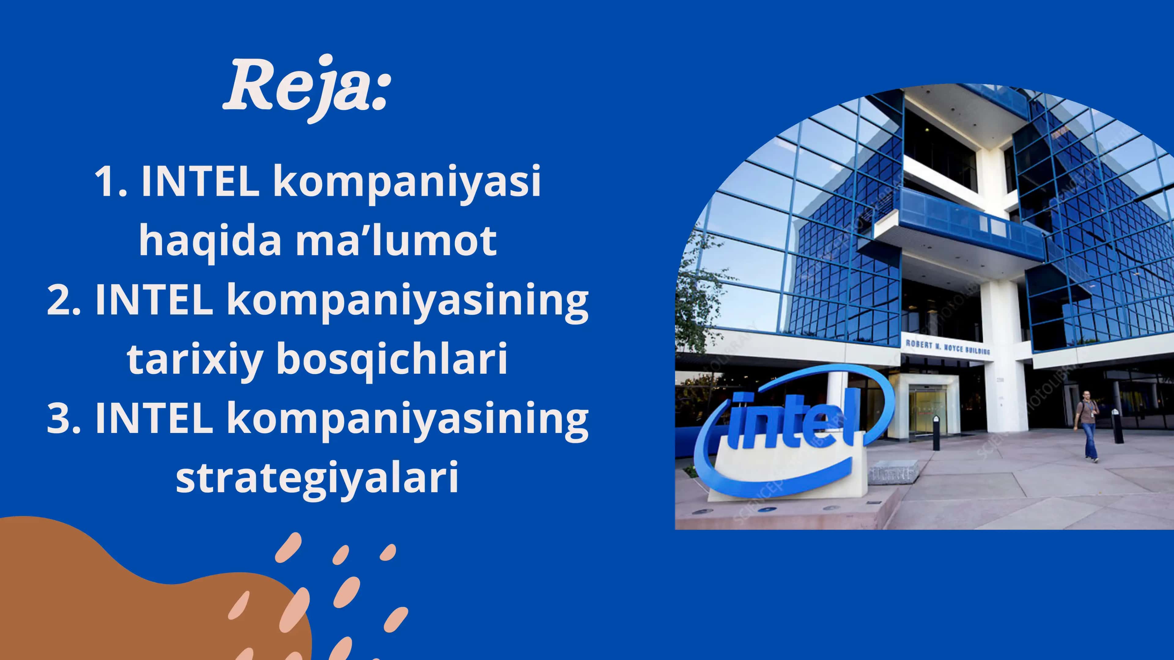 INTEL kompaniyasi taqdimoti 2
