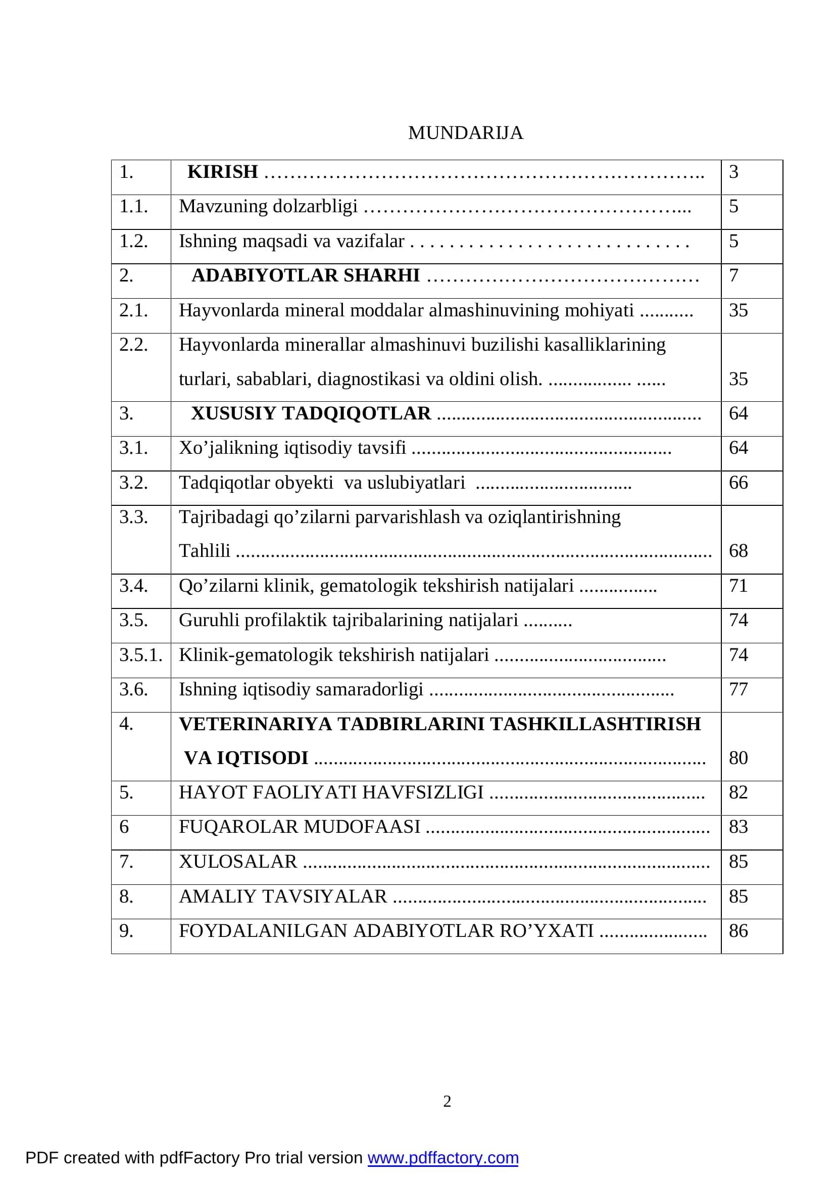 Qo’zilarda enzootik ataksiyaning sabablari va oldini olishni takomillashtirish 2