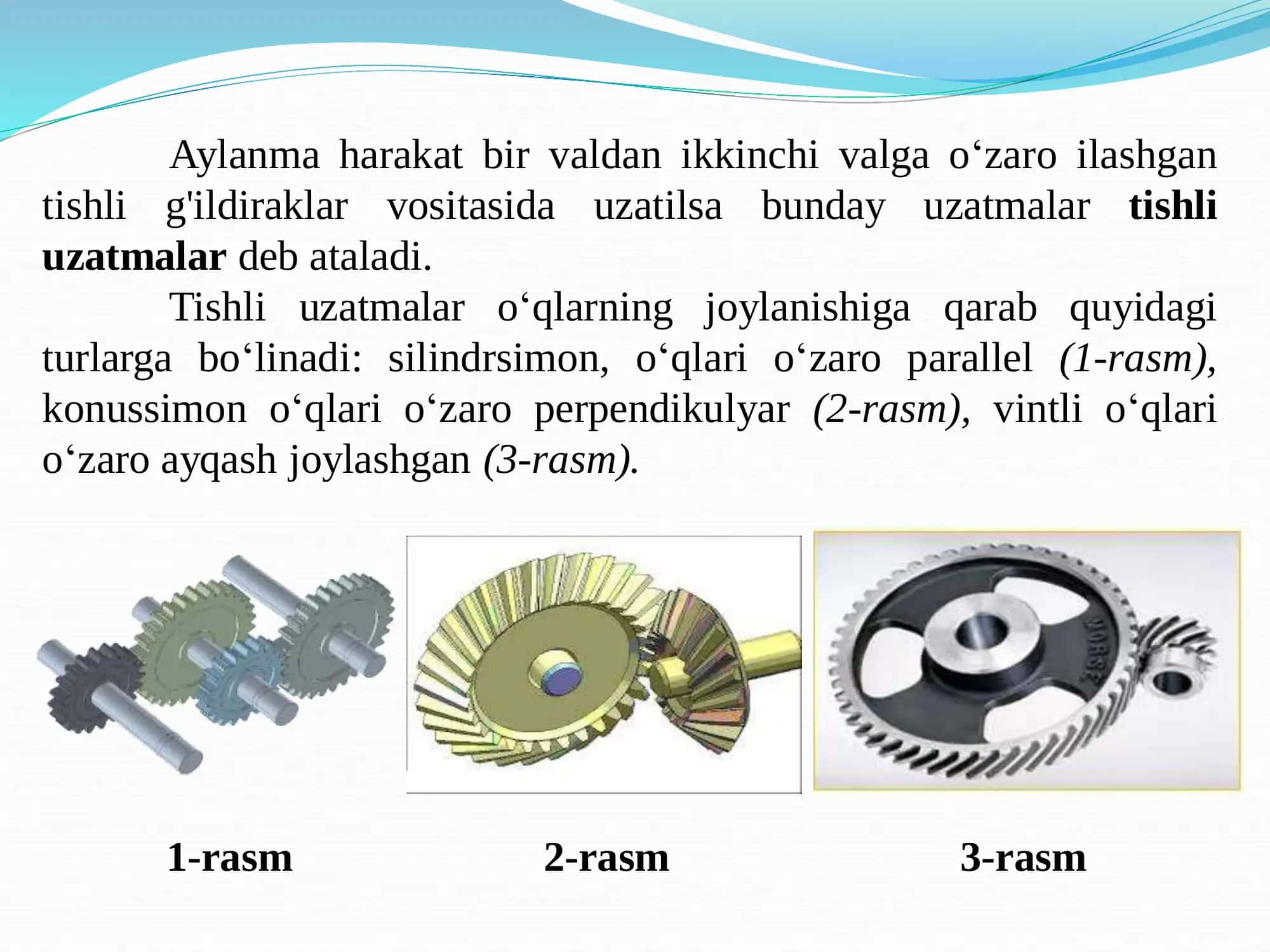 Tishli Uzatmalar 2