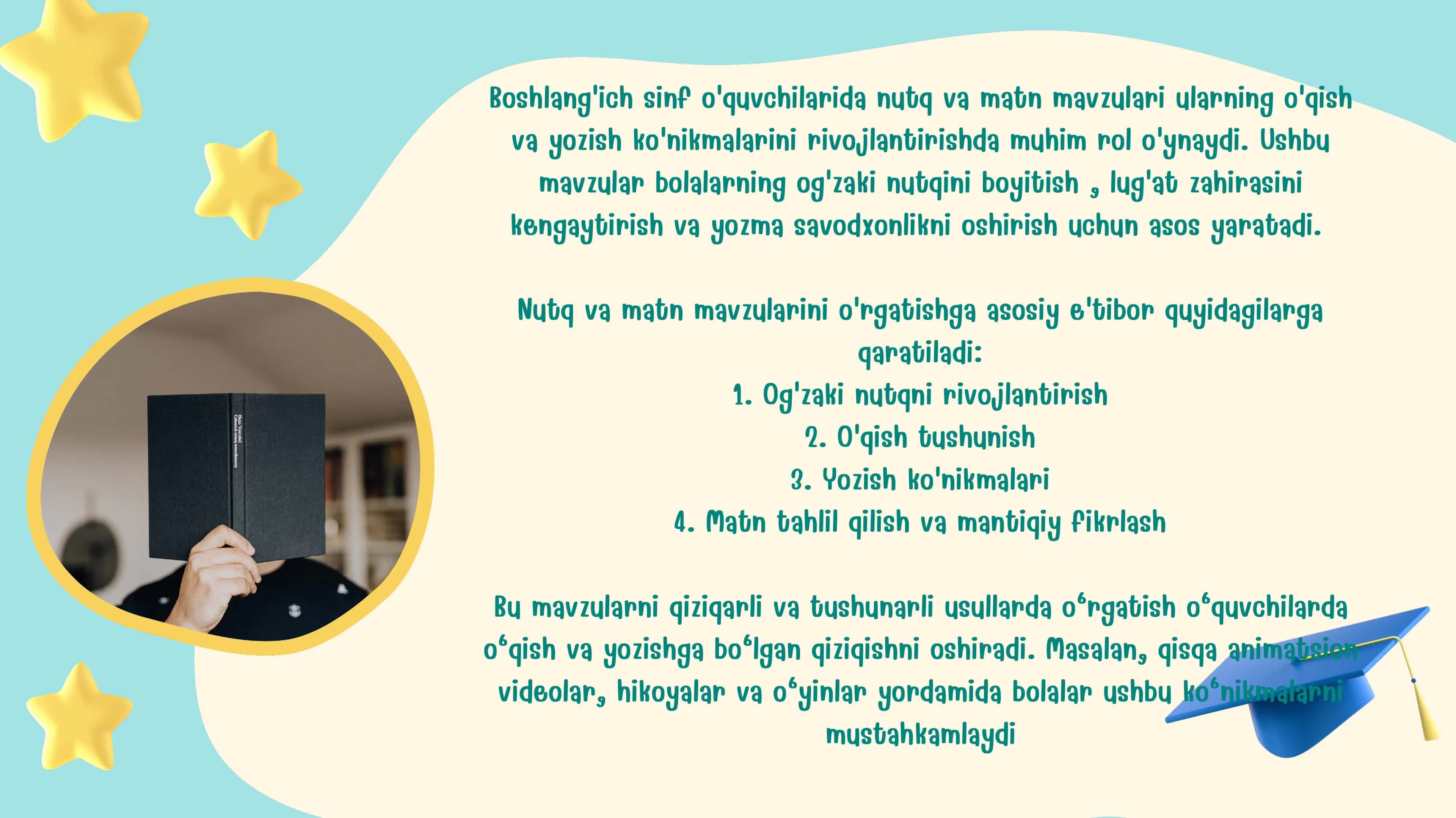 Nutq va matn mavzulari 2