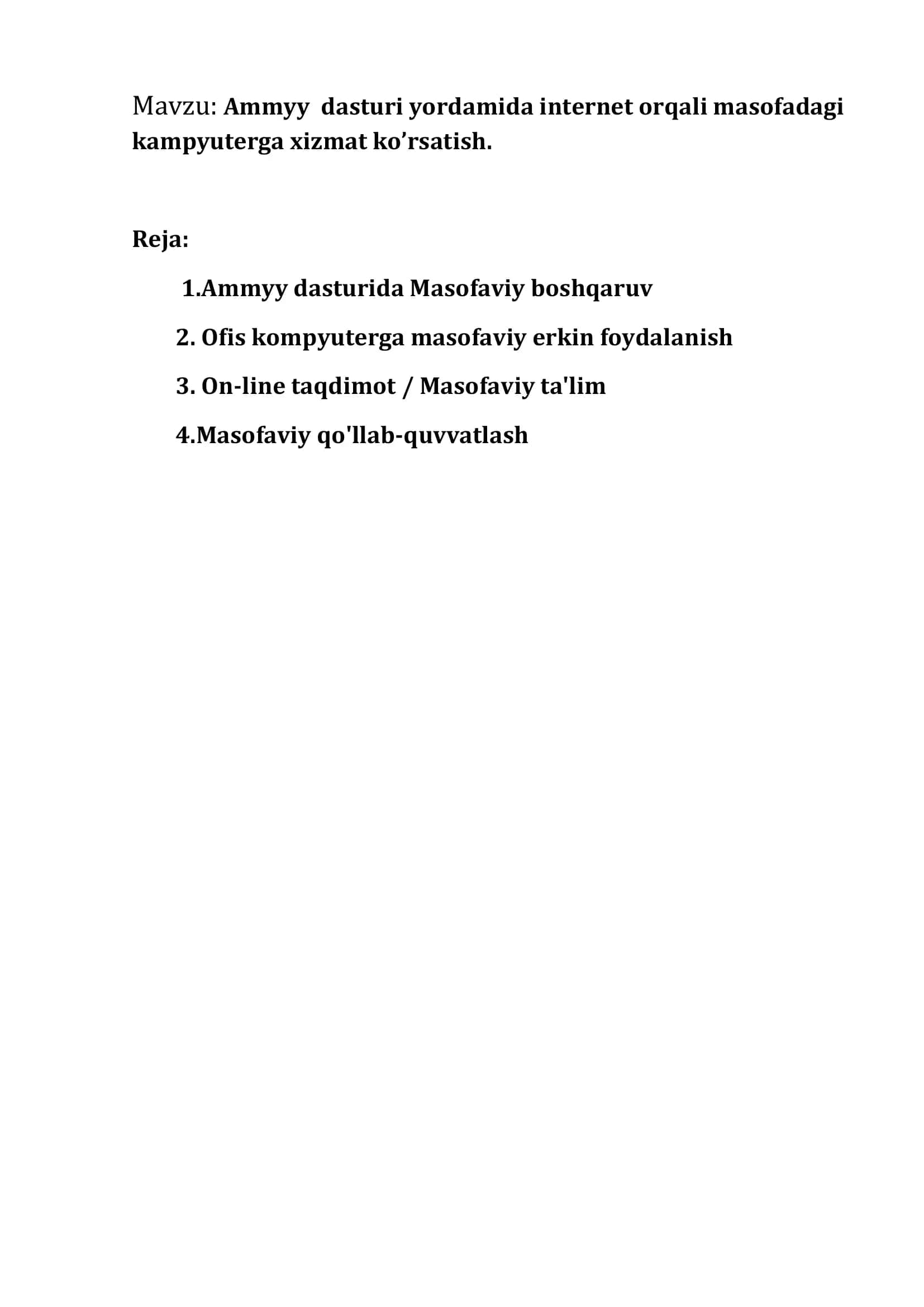 Ammyy dasturi 2