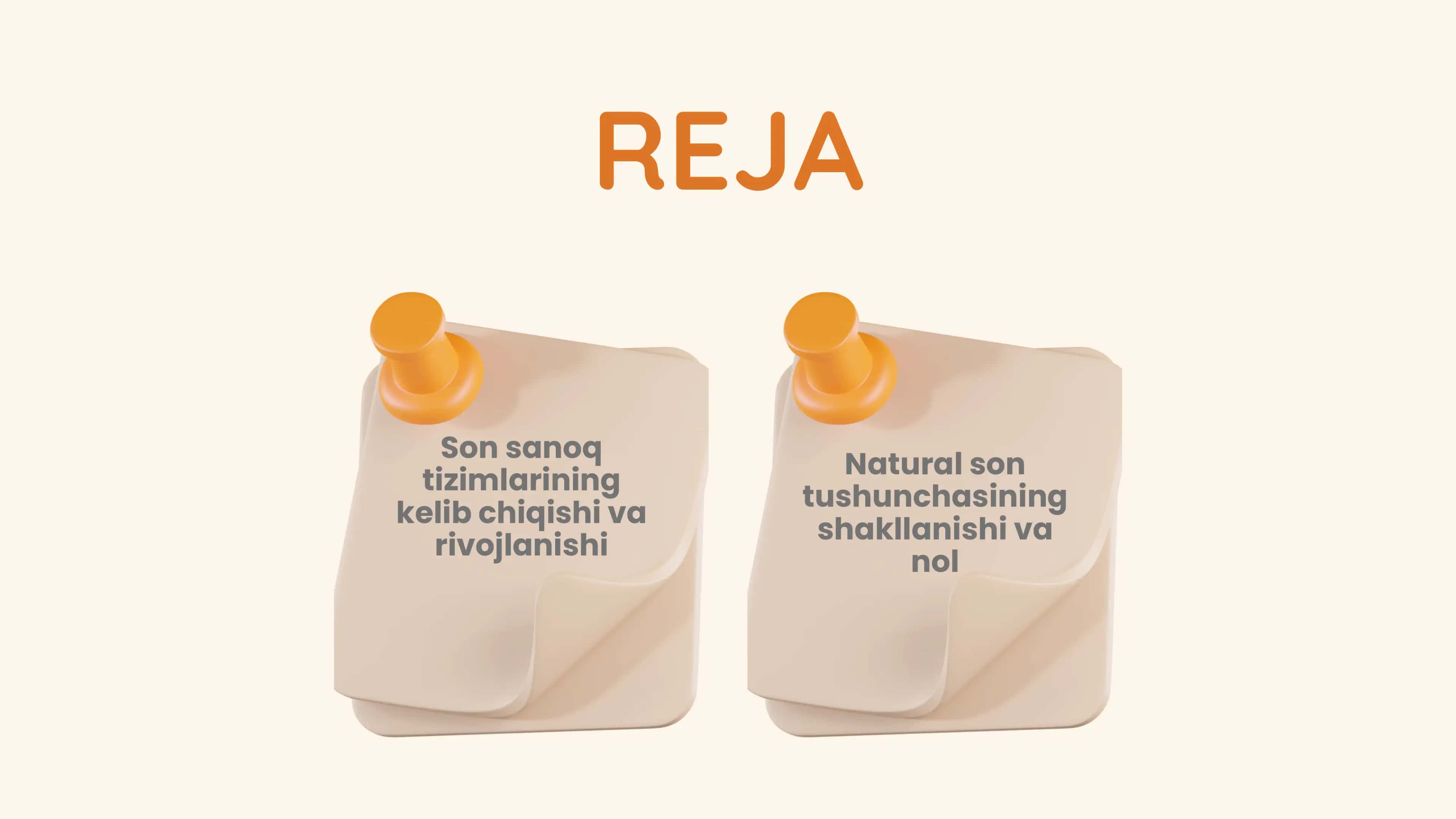 Son sanoq tushunchasi, natural son sanoq va nol tushunchalarining yuzaga kelishi tarixi 2