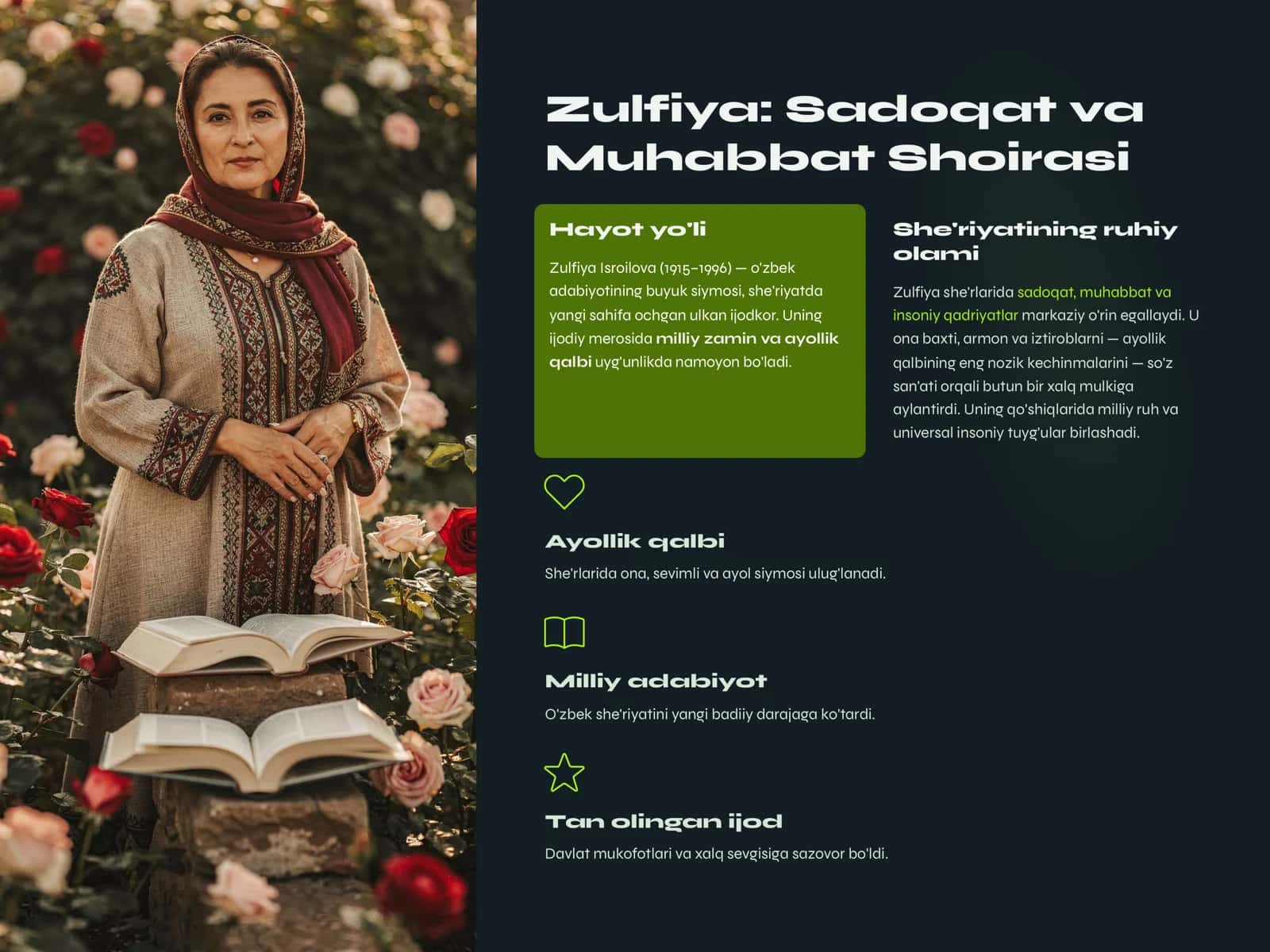 Zulfiya She'riyatida 2
