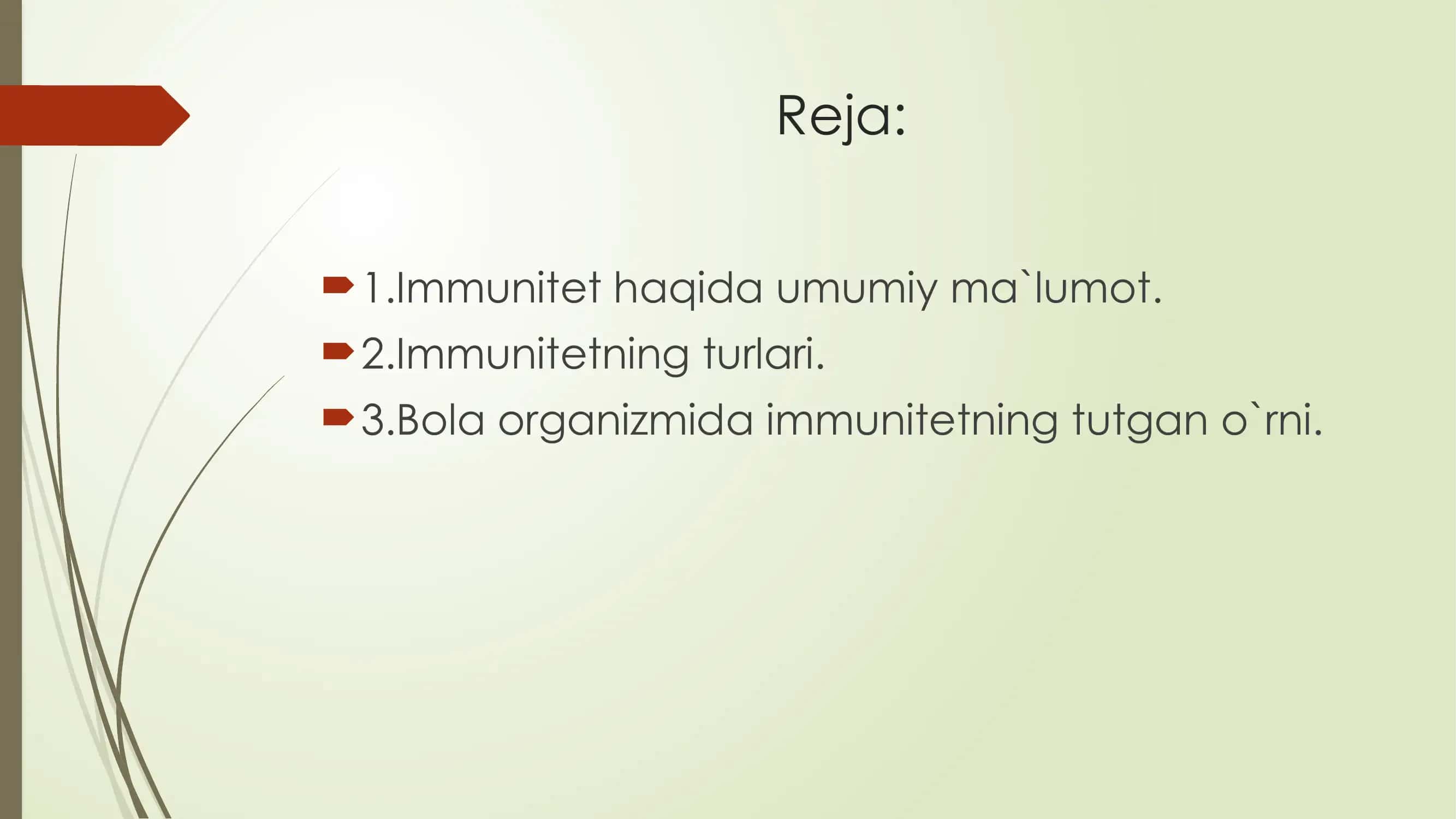 Immunitet va uning bola organizmida tutgan o`rni 2