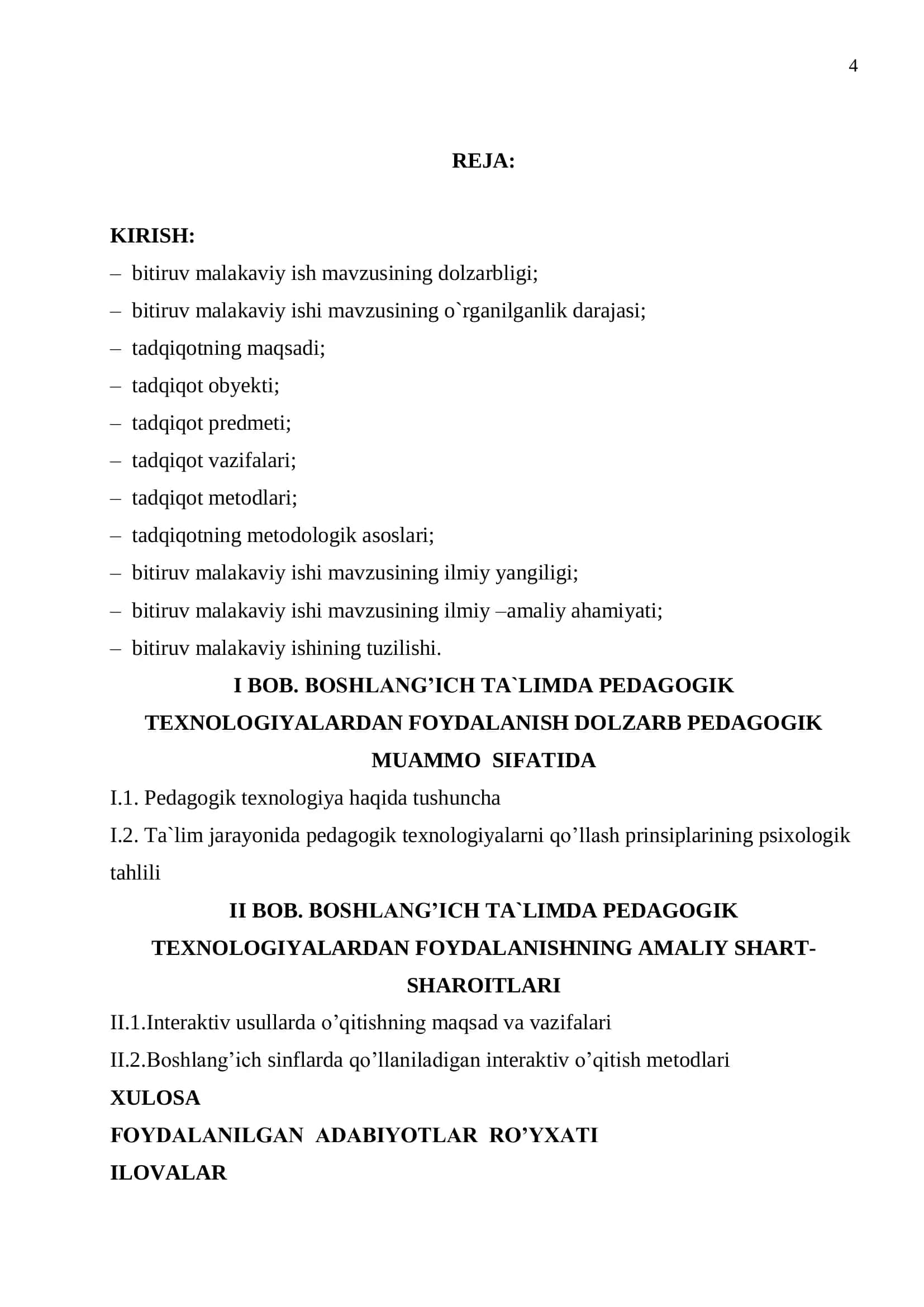 Boshlang’ich ta`limda pedagogik texnologiyalardan foydalanishning psixo-didaktik asoslari 2
