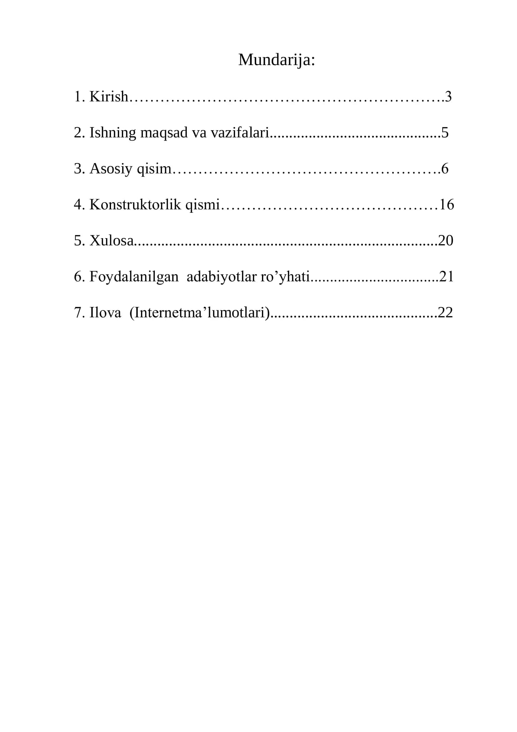 Avtomatlashtirilgan loyihalash tizimlari 2