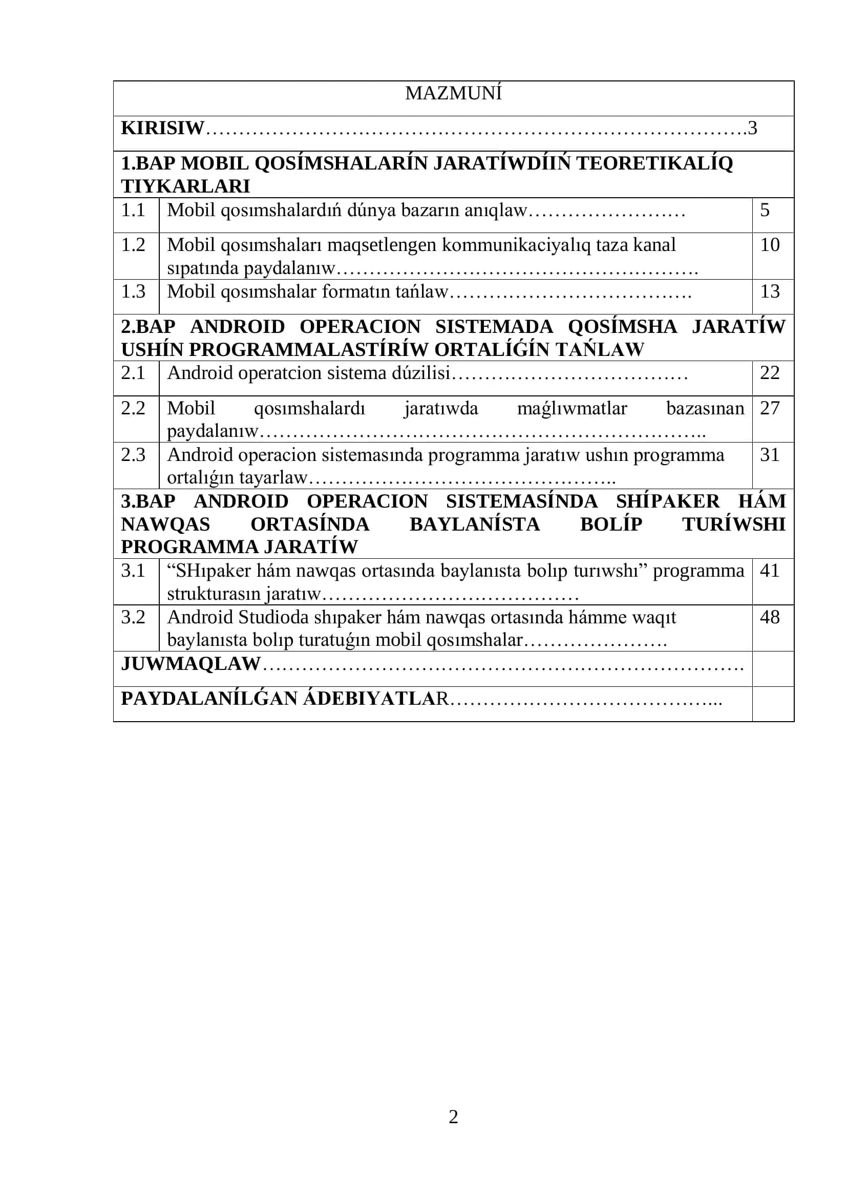 Kompyuter Injiniringi Baǵdarı 2