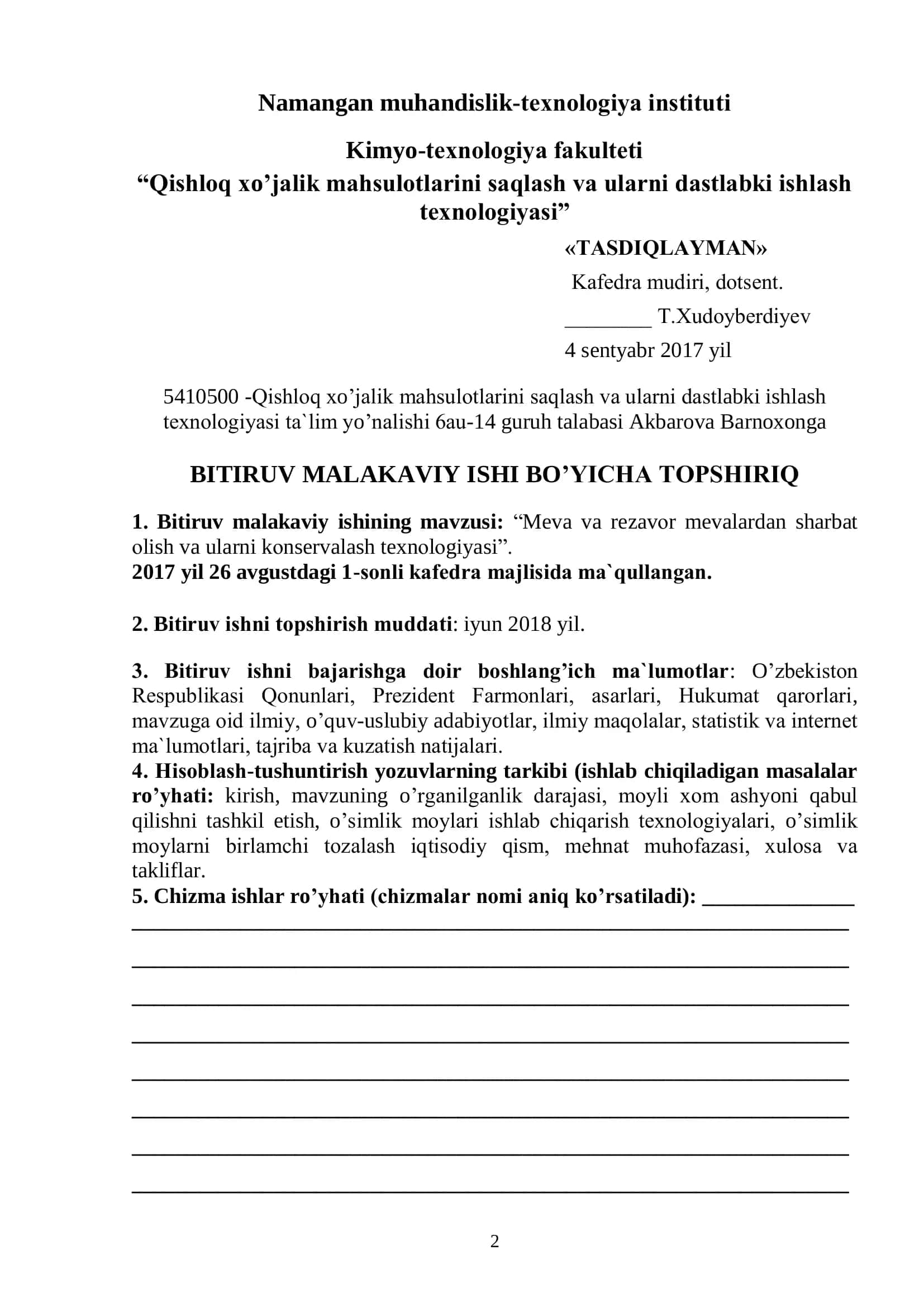 MEVA VA REZAVOR MEVALARDAN SHARBAT OLISH VA ULARNI KONSERVALASH TEXNOLOGIYASI 2