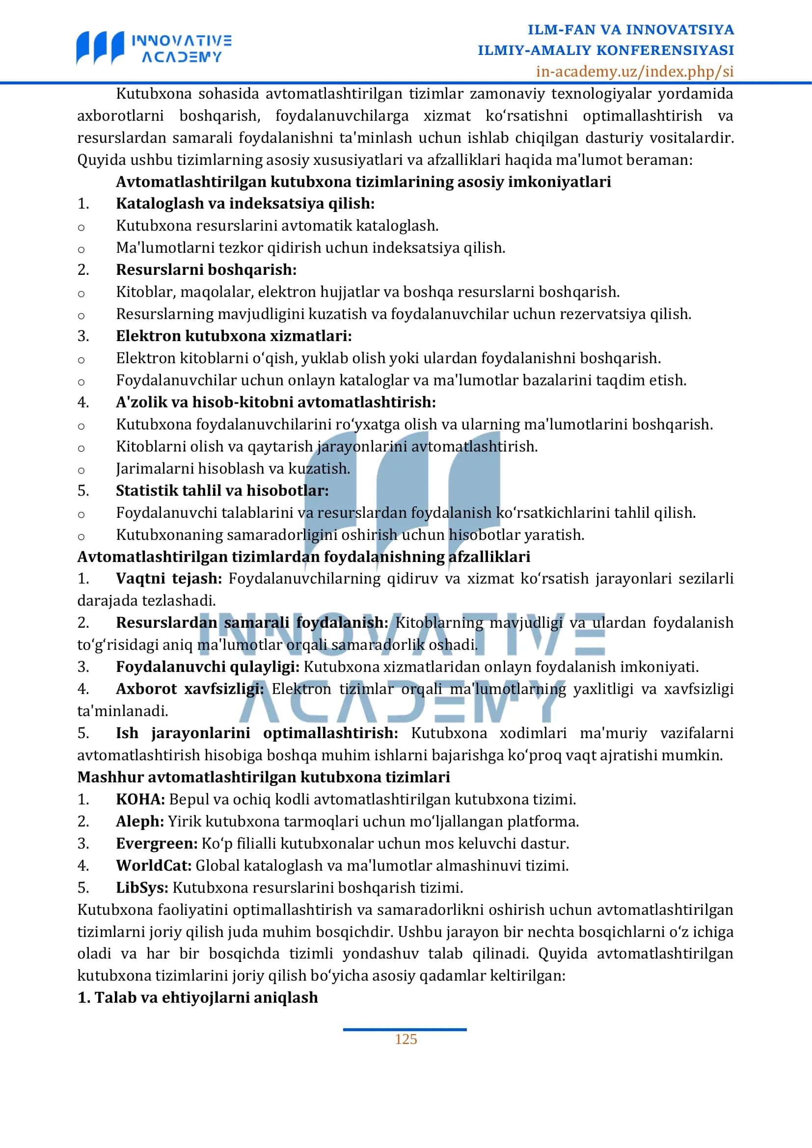 Avtomatlashtirilgan axborot kutubxona tizimi 2