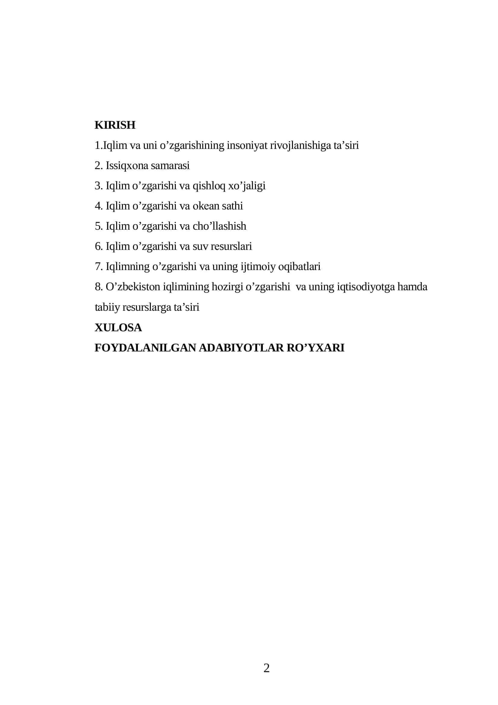 Kimyo – ekologiya va uni o’qitish uslubiyati kafedrasi 2