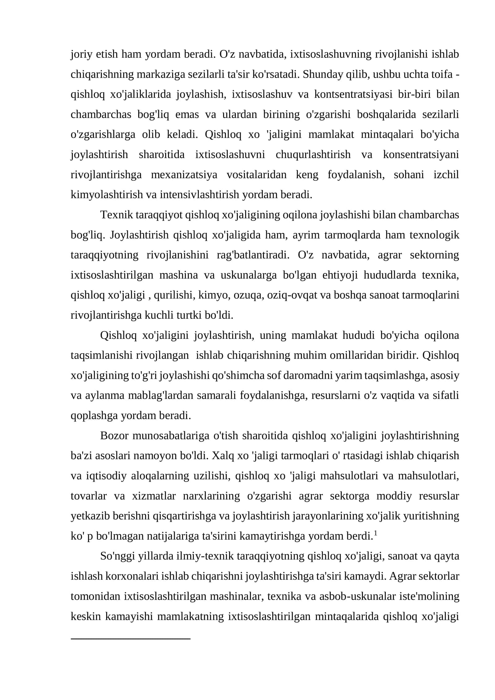 Qishloq xo'jaligida integratsiya 2