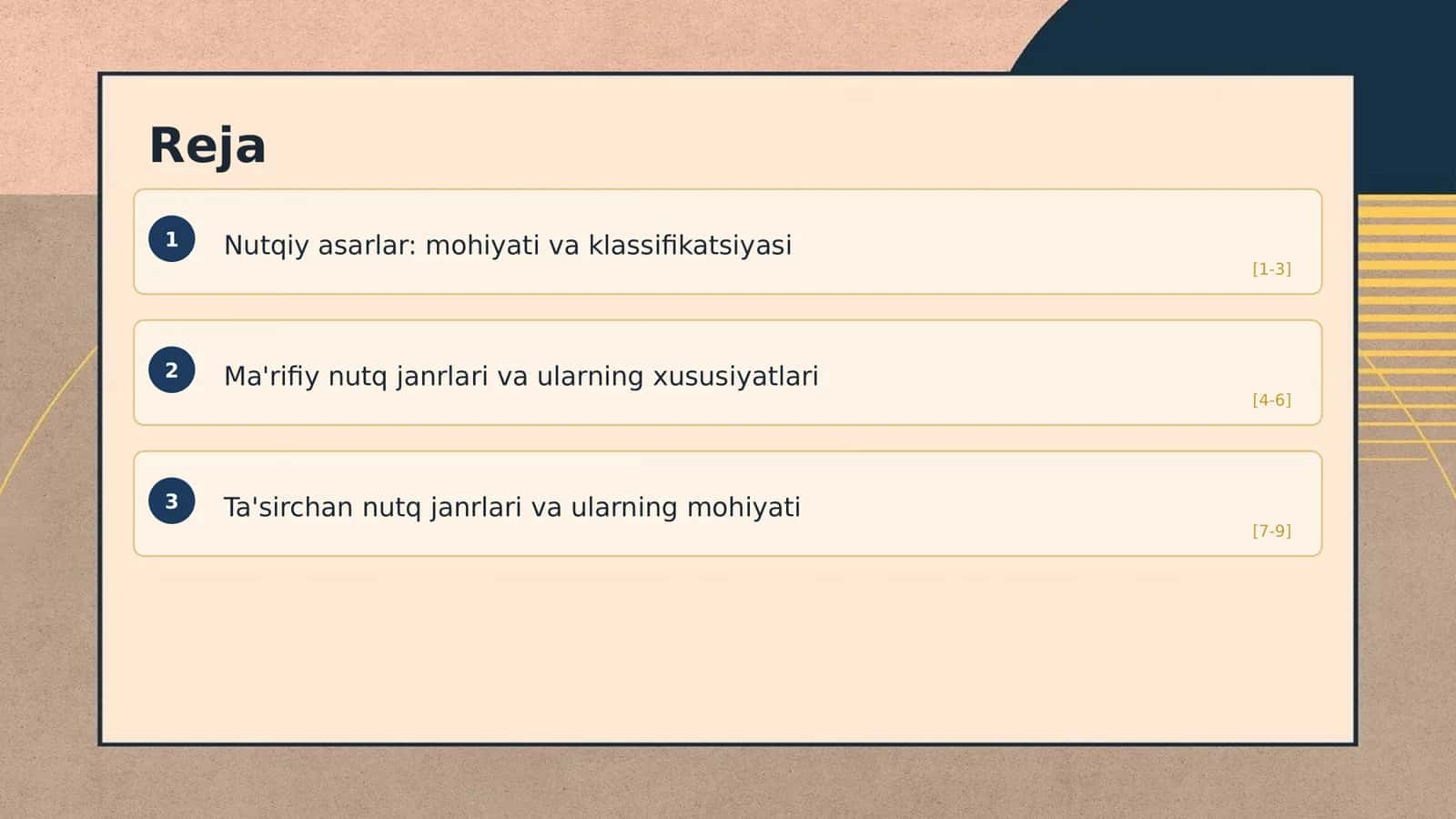 Nutqiy asarlar va ularning janrlari tahlili 2
