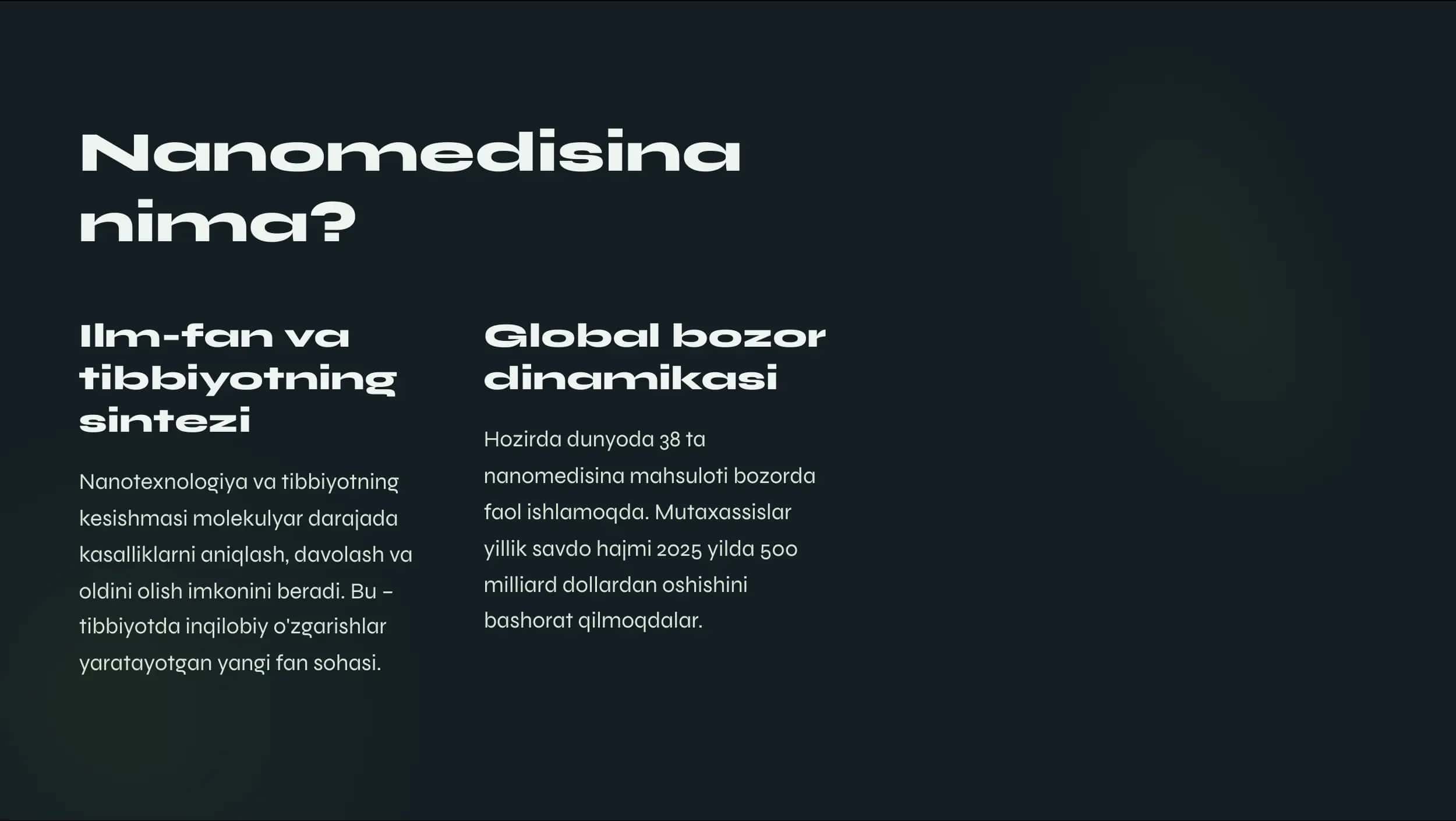 Nanomedisina va Nanoetika 2