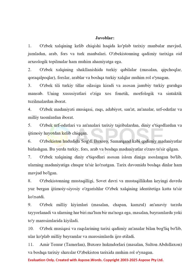 O'zbek xalqining genezisi va tarixiy qarashlari haqidagi. Xalqaro maydondagi jahon liberalizmi va uning asosiy tamoyillari 2