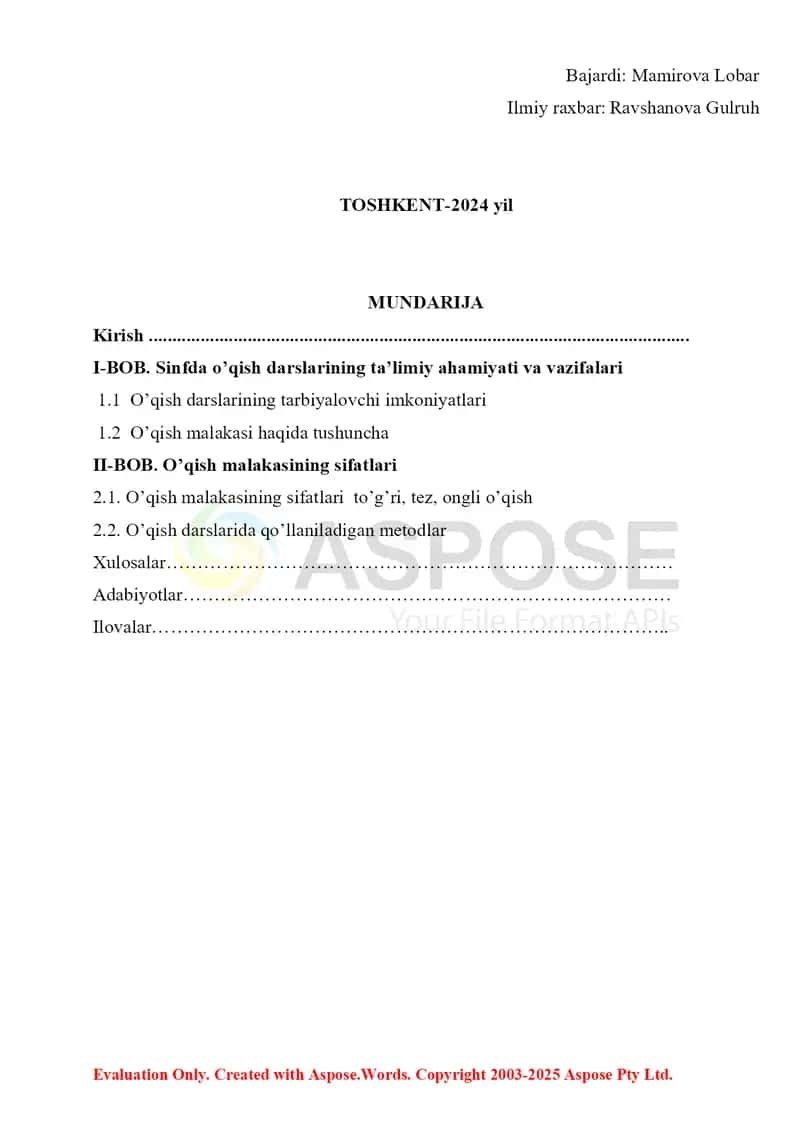“ O'qish malakasining sifatlarito'g‘ri,tez,ongli,ifodali o‘qish”.docx 2