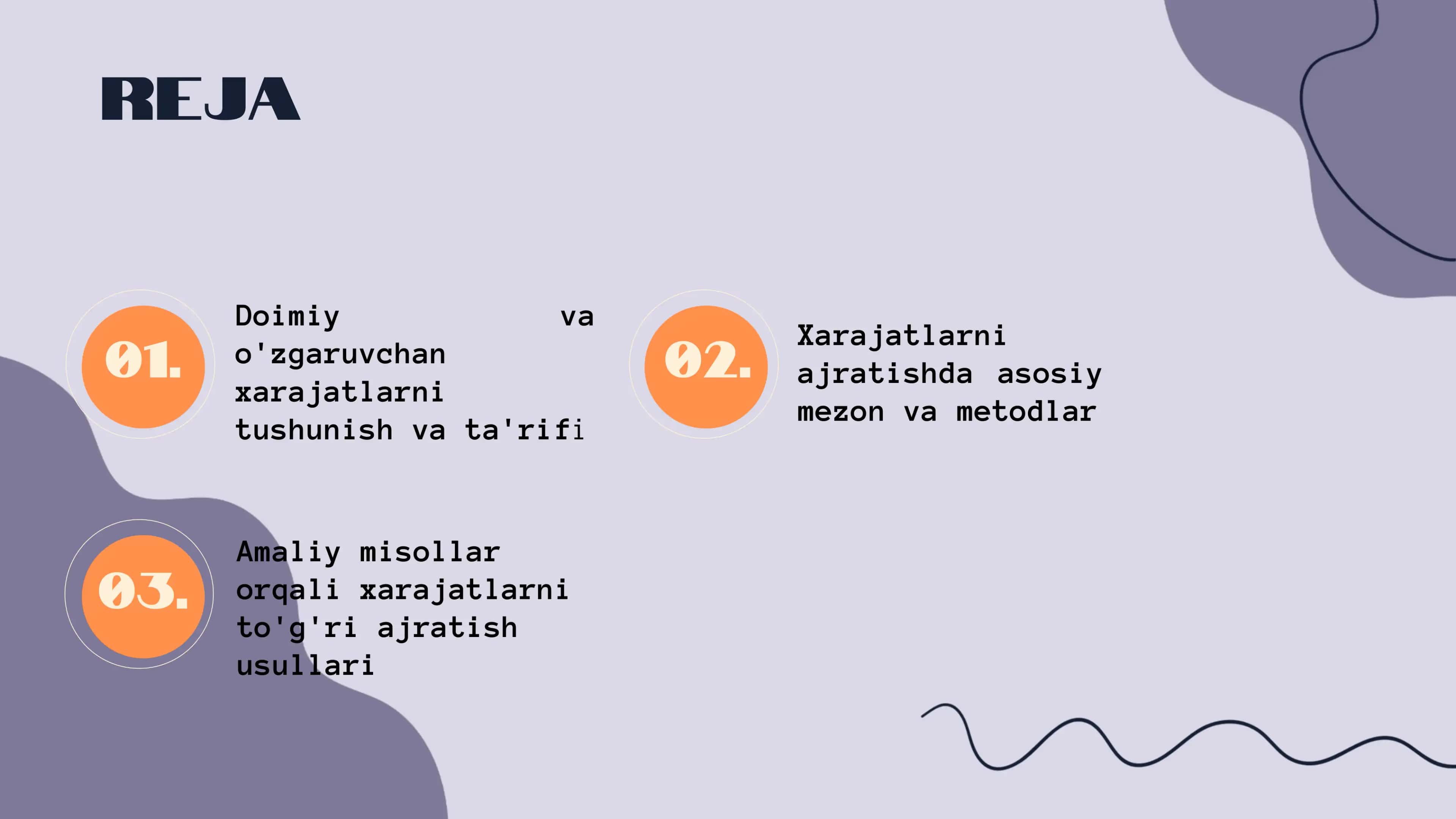 Doimiy ozgaruvchan harajatlarni ajratish 2