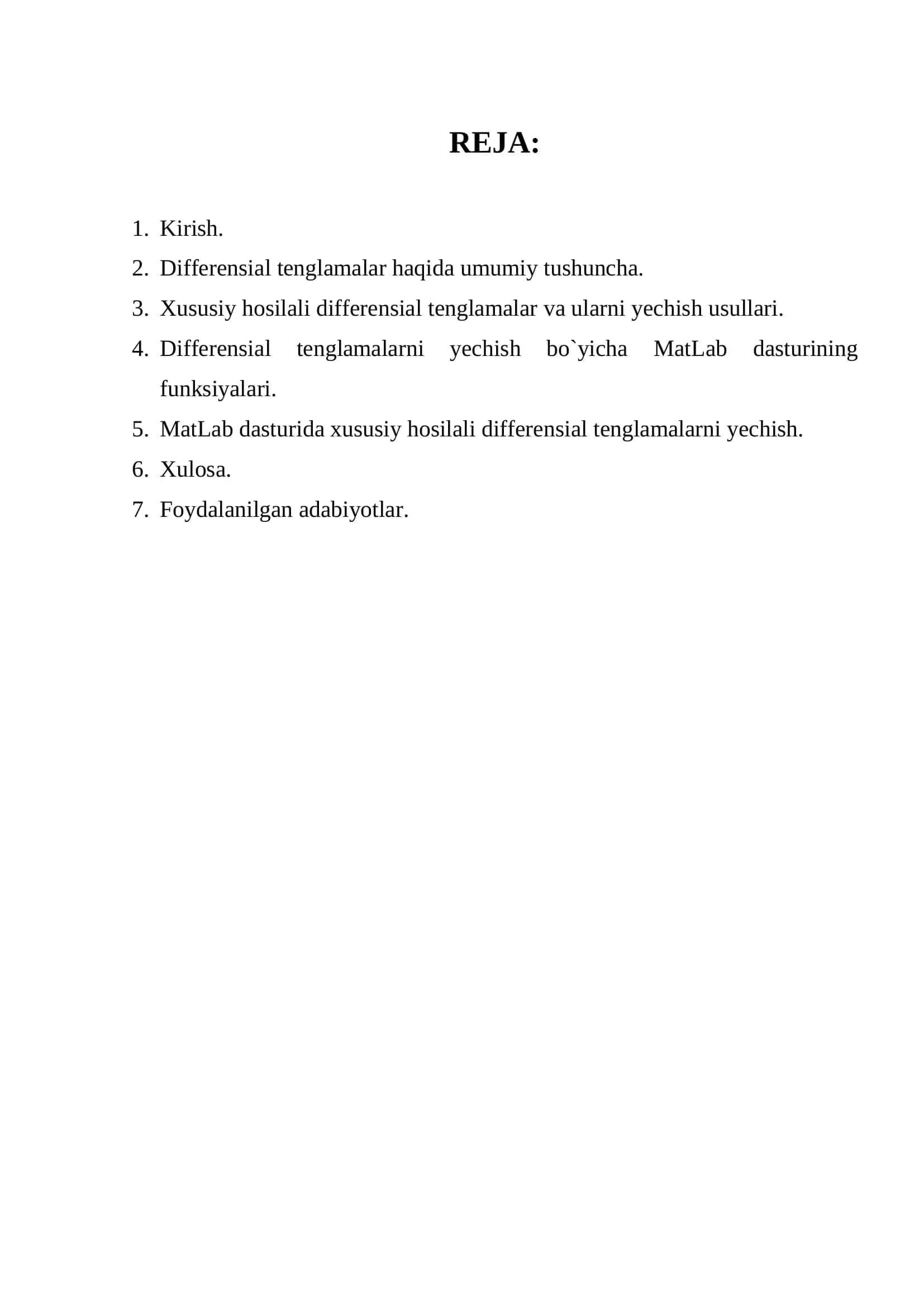 Infomatika o'qitish metodikasi 2