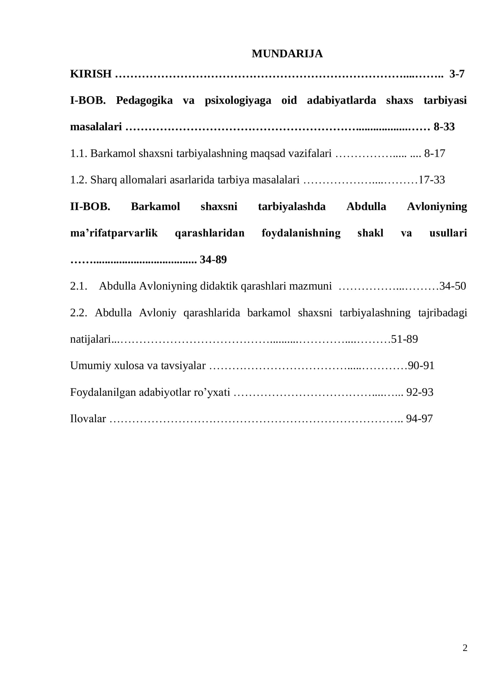Barkamol shaxsni tarbiyalash 2