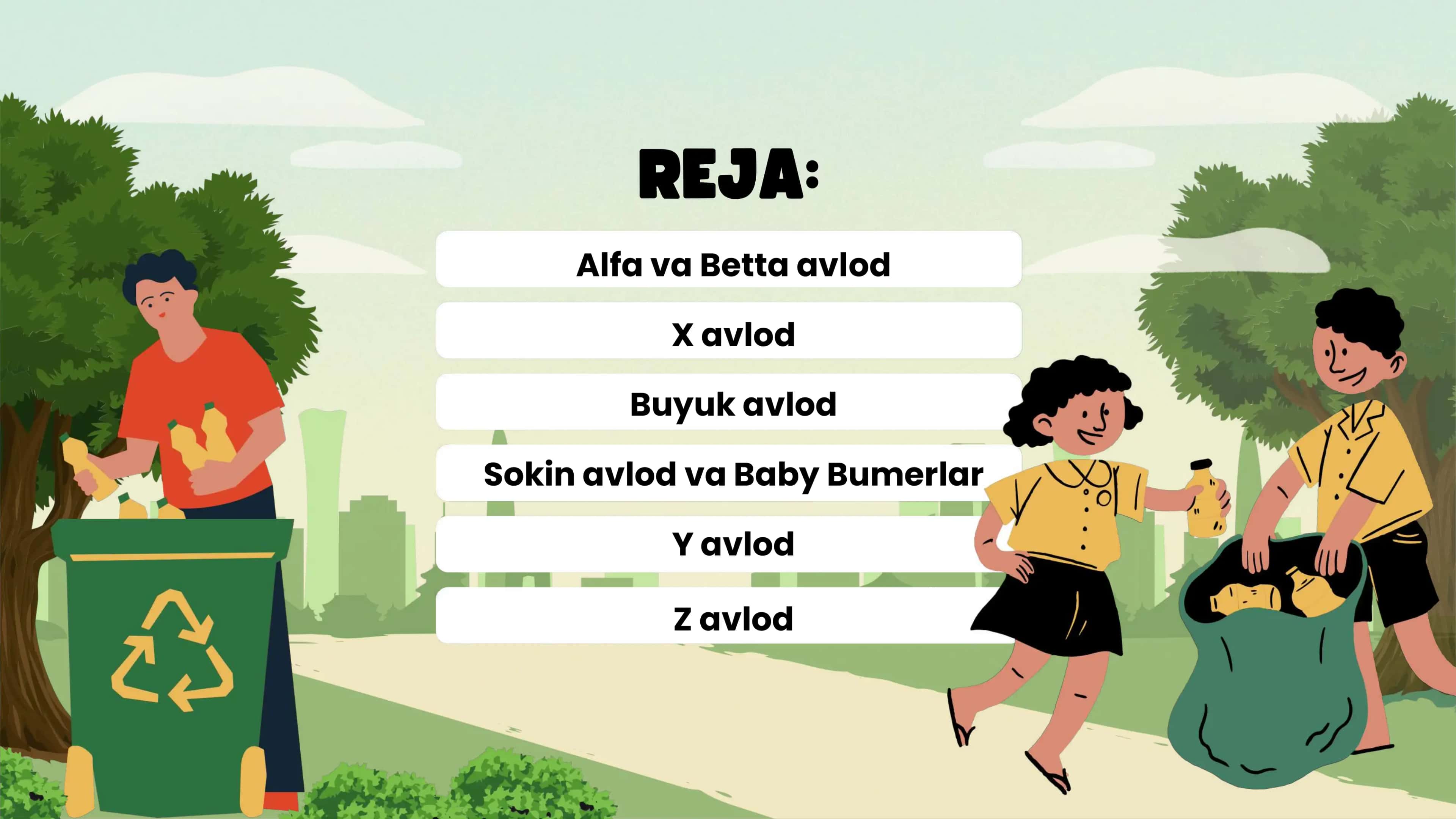 Alfa va betta avlod vakillari kimlar va ularning ota-onalari qanday odamlar? 2