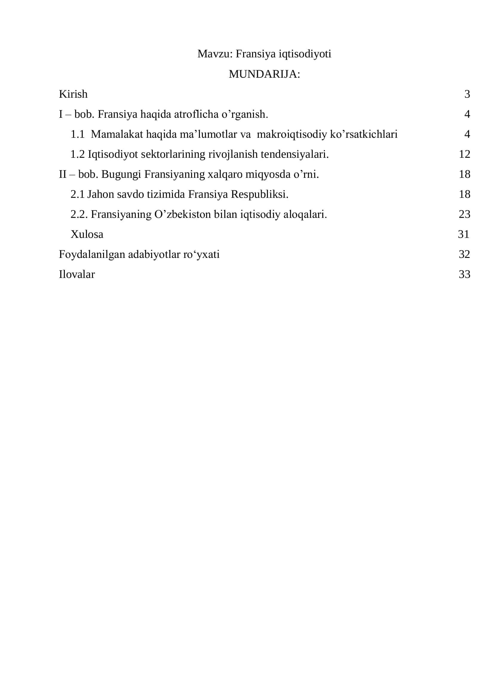 Global Iqtisodiy Rivojlanish 2
