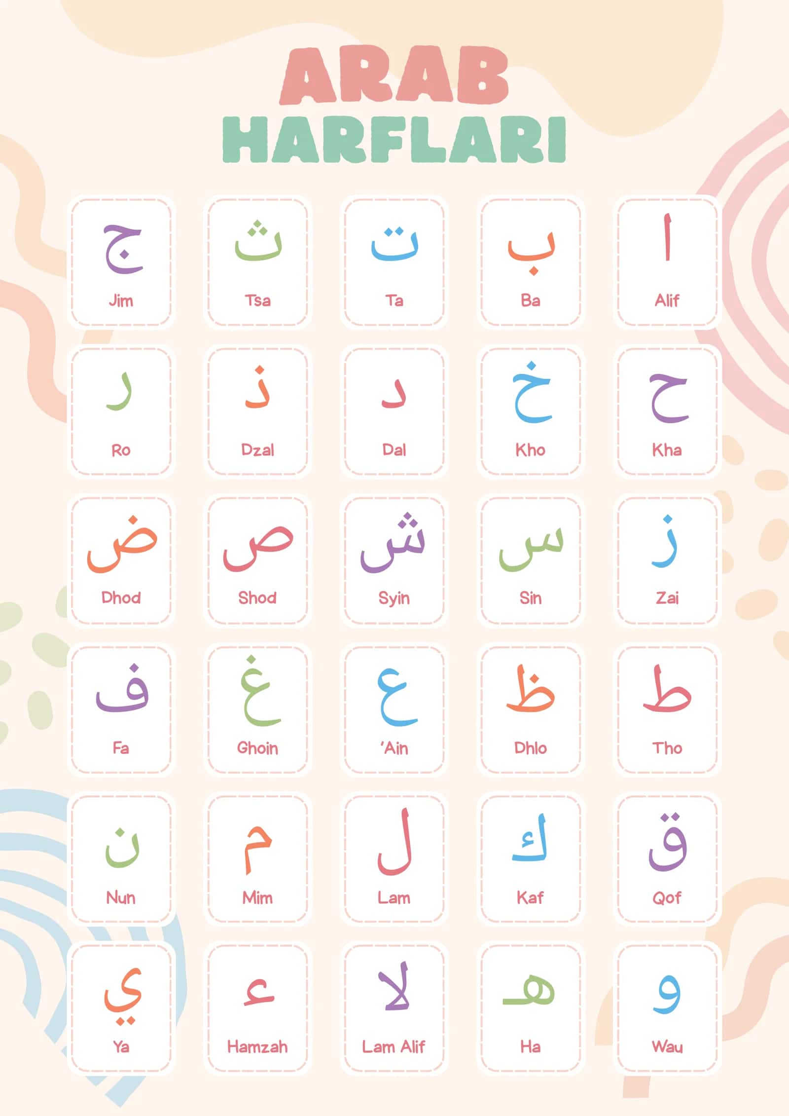 MENING ARAB TILIM lug'at kitobi 2