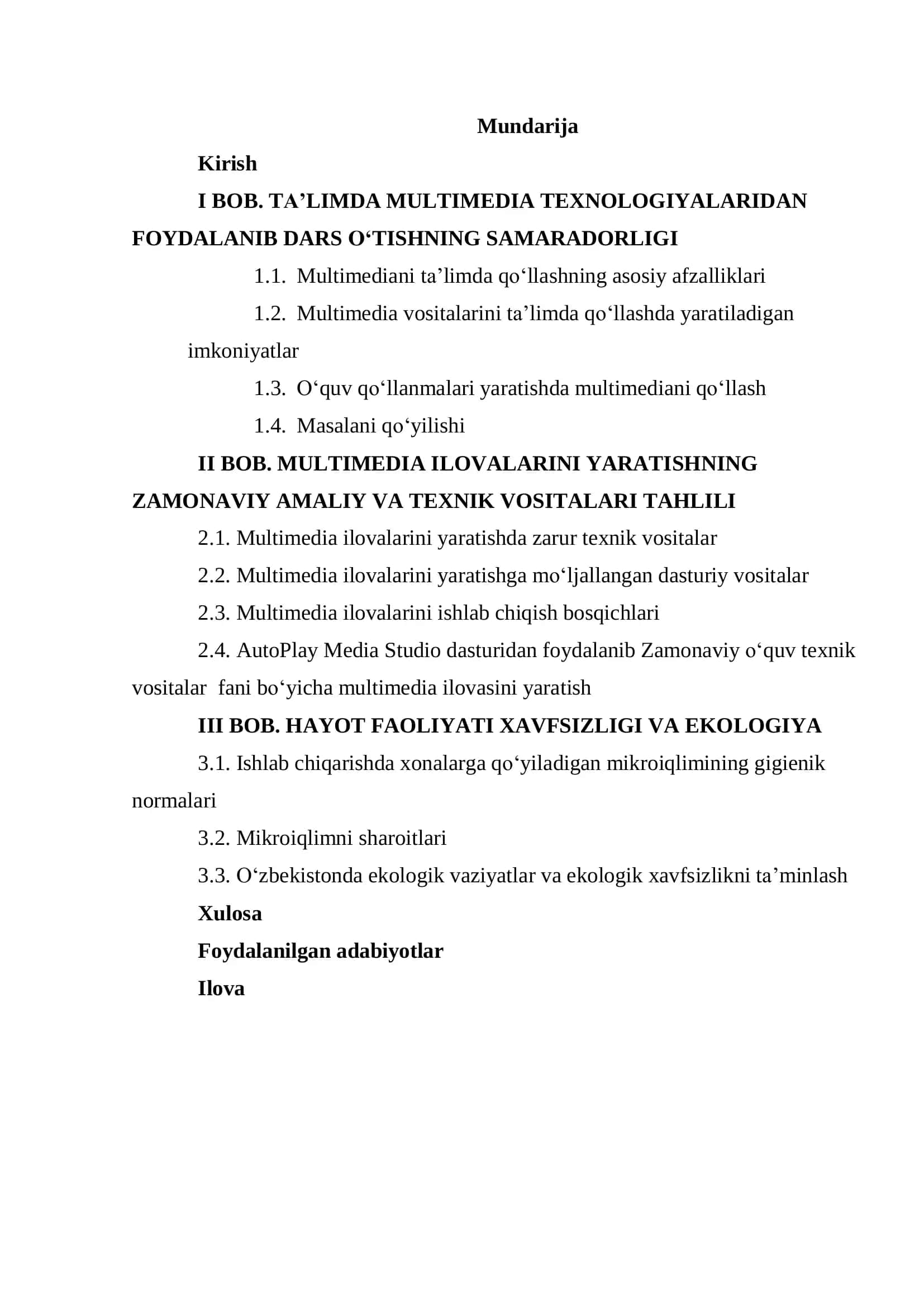 “Multimedia ilovalarini yaratishning zamonaviy amaliy va texnik vositalari tahlili” 2