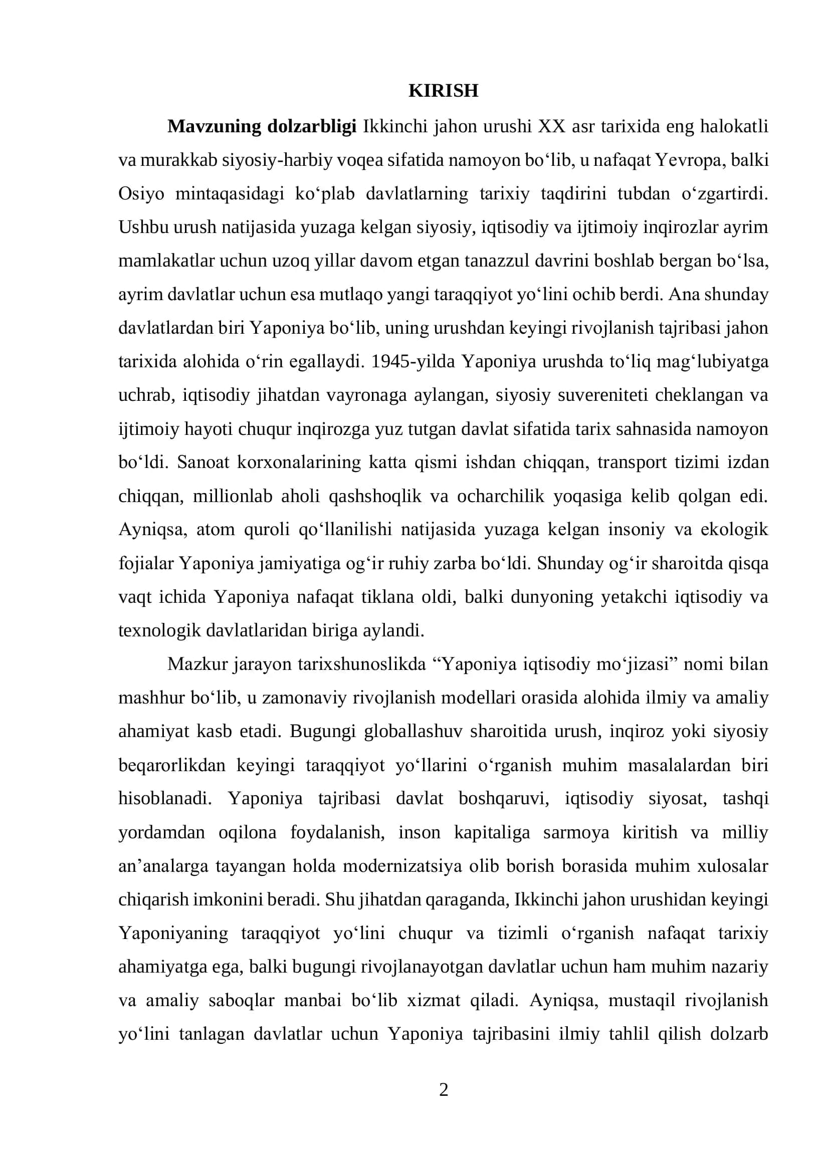 YAPONIYANING SIYOSIY VA IQTISODIY ISLOHOTLARI 2