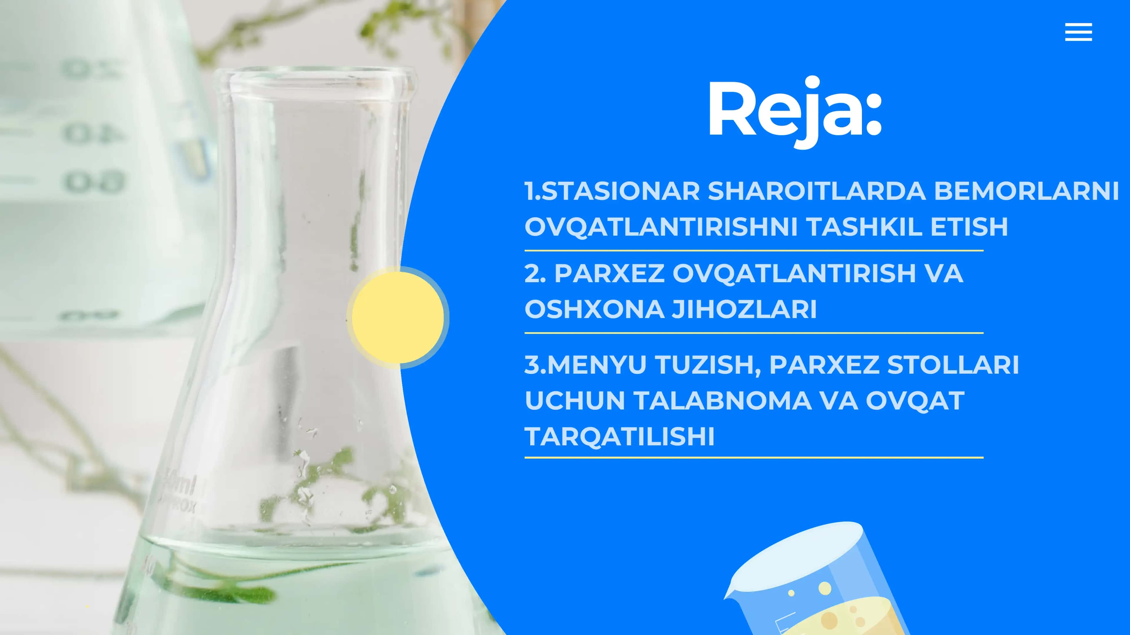 Stasionarda bemorlarni ovqatlantirishning maqsadi 2