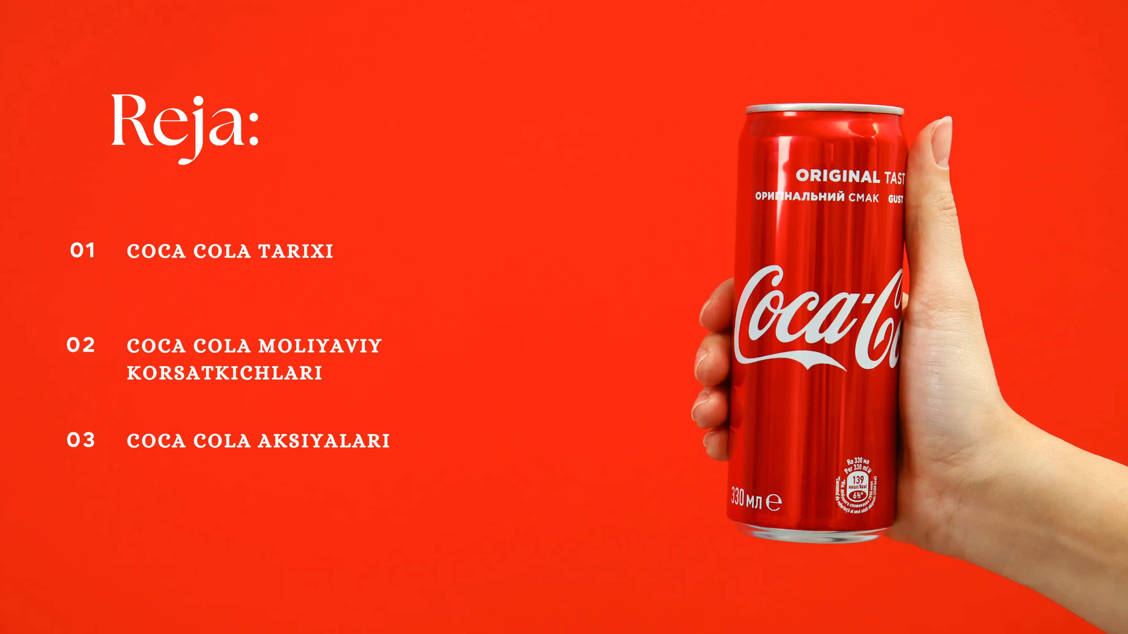 Coca cola Kompaniyasining umumiy tahlili 2
