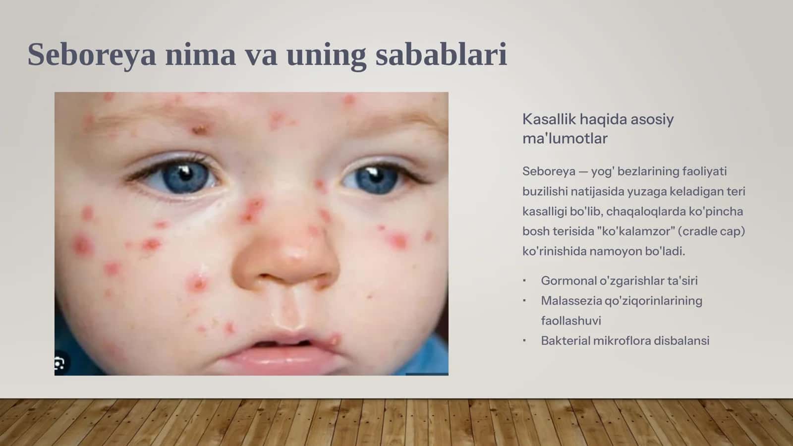 Seboreya, Pushti Rangli Xusnuzarlar va Chaqaloqlarning Yiringli Kasalliklari 2