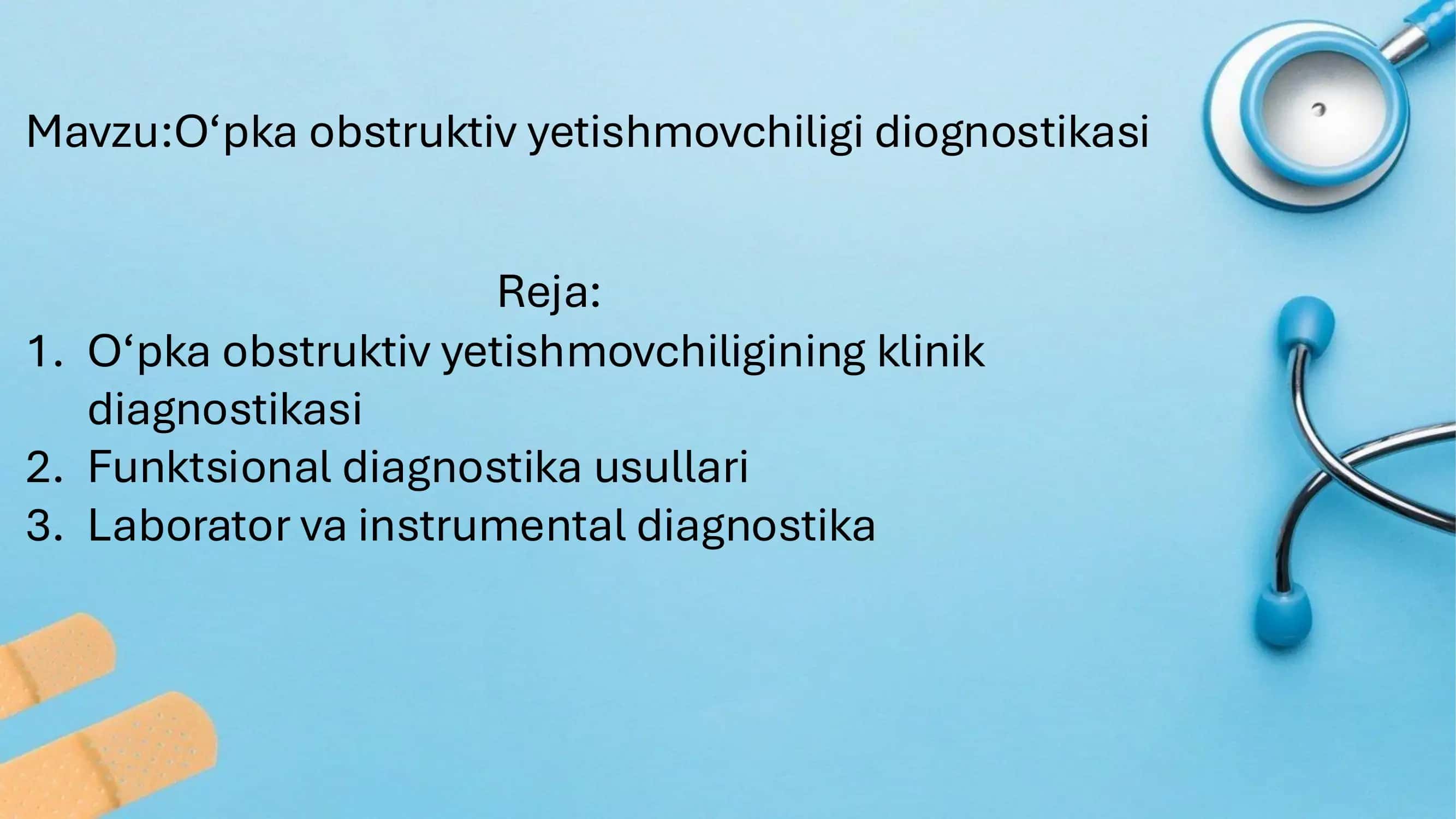 O‘pka obstruktiv yetishmovchiligi diognostikasi 2