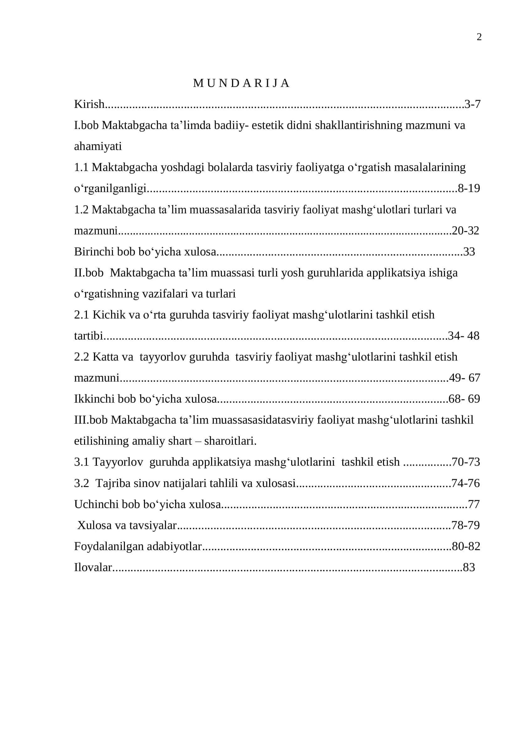 Maktabgacha ta’lim muassasalarida maktabga tayyorlov yoshda applikatsiya mashg‘ulotlari orqali kompozitsion xislatni shakllantirish 2