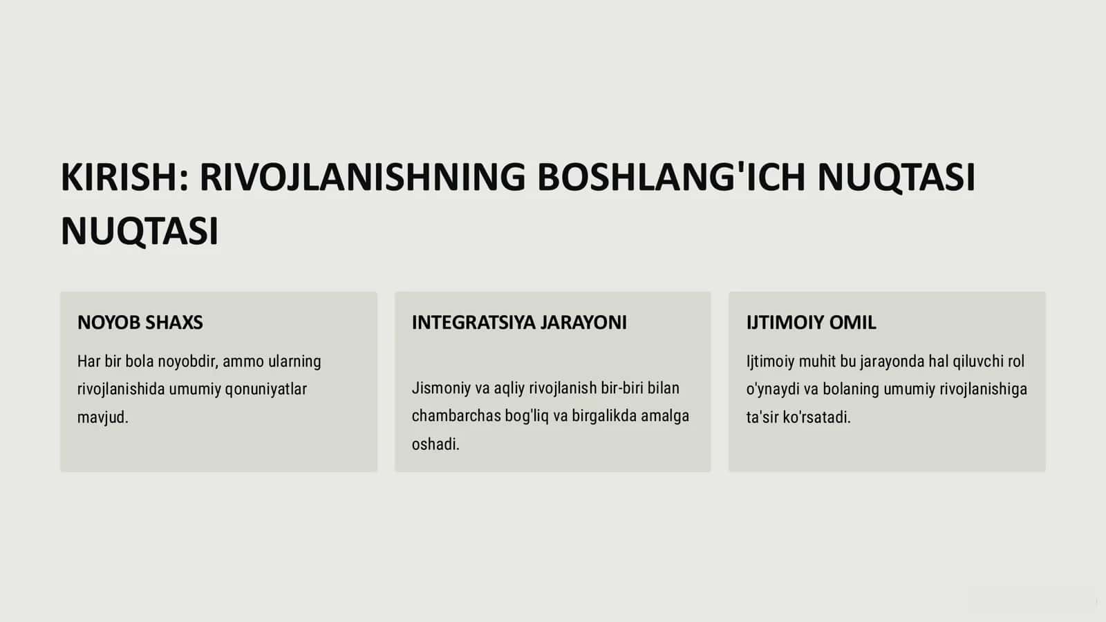 BOLALARNING JISMONIY VA AQLIY SHAKLLANISHIGA IJTIMOIY MUHITNING TA'SIRI 2