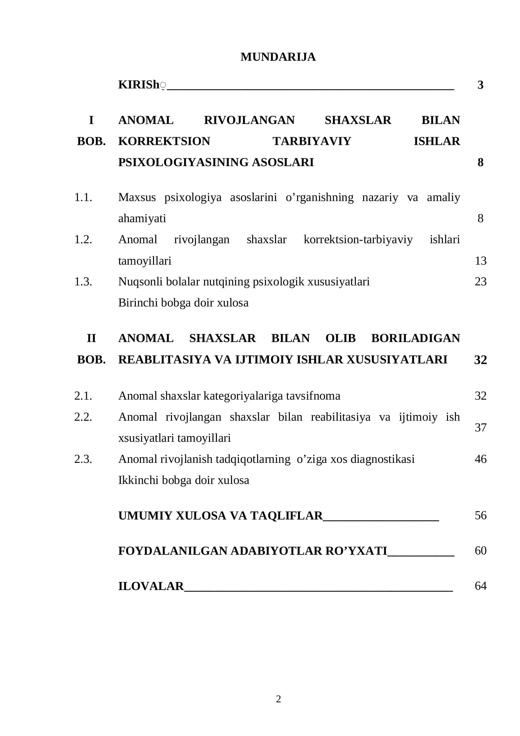 O’QUVCHILARDA PSIXOKORREKTSION FAOLIYAT MAZMUNI VA TAMOYILLARI 2