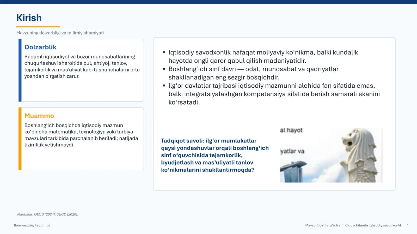 Boshlang‘ich sinf o‘quvchilarida iqtisodiy savodxonlik 2