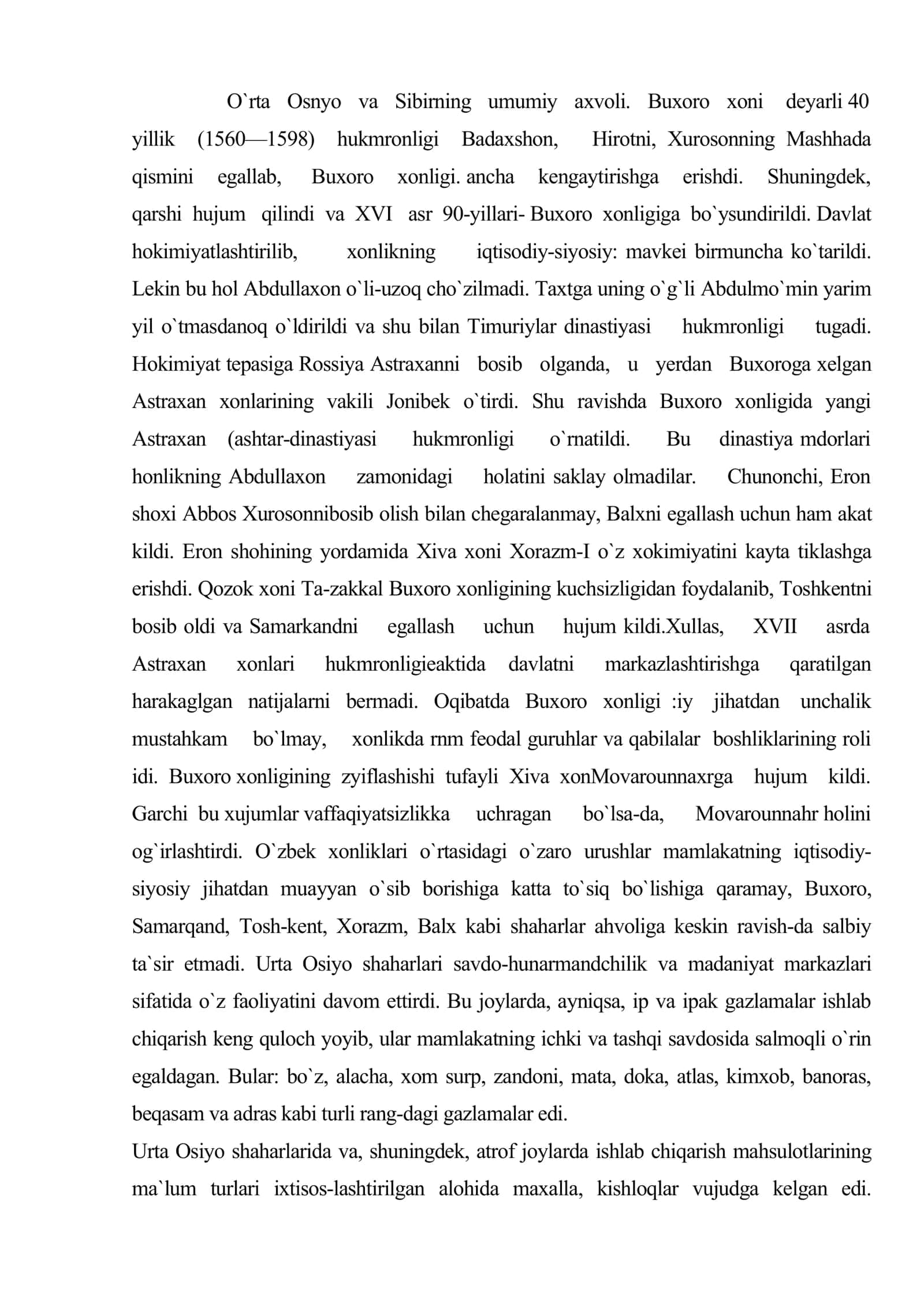 Rossiya- Xiva munosabatlari tarixidan va bu munosabatlarning keskinlashuvi 2