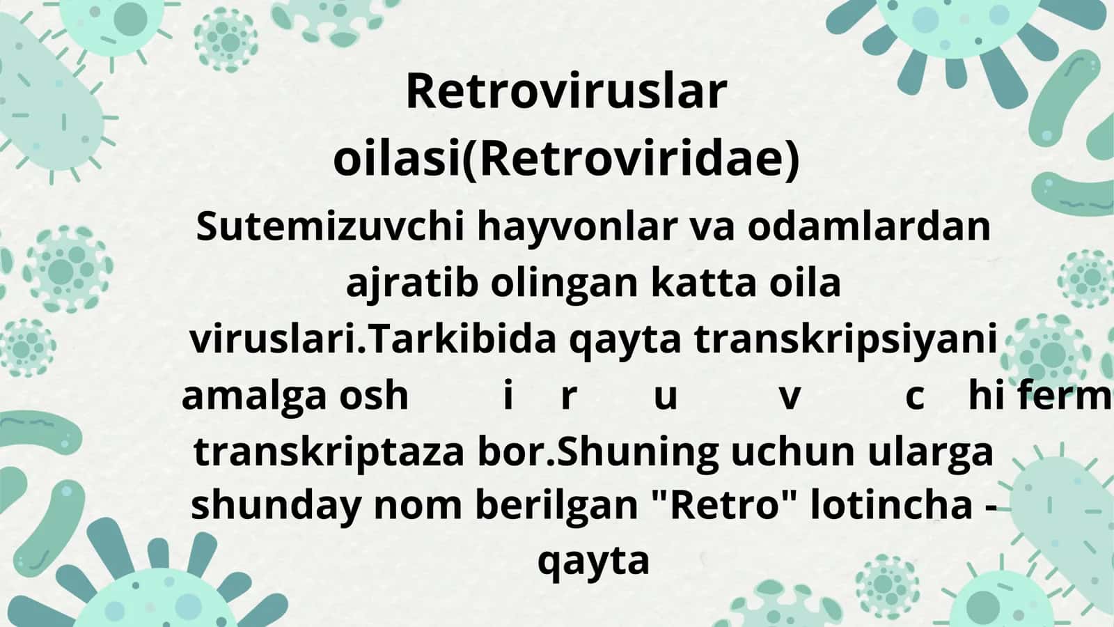 Retroviruslar 2