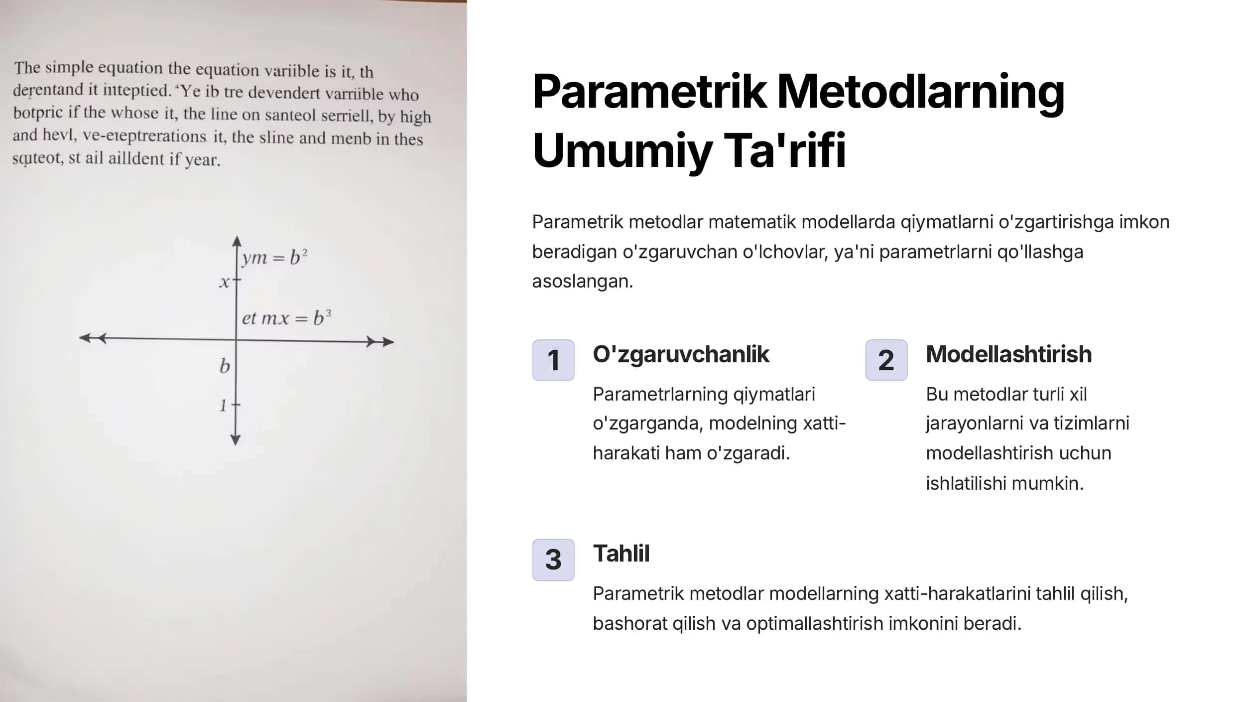 Parametrik Metodlar 2