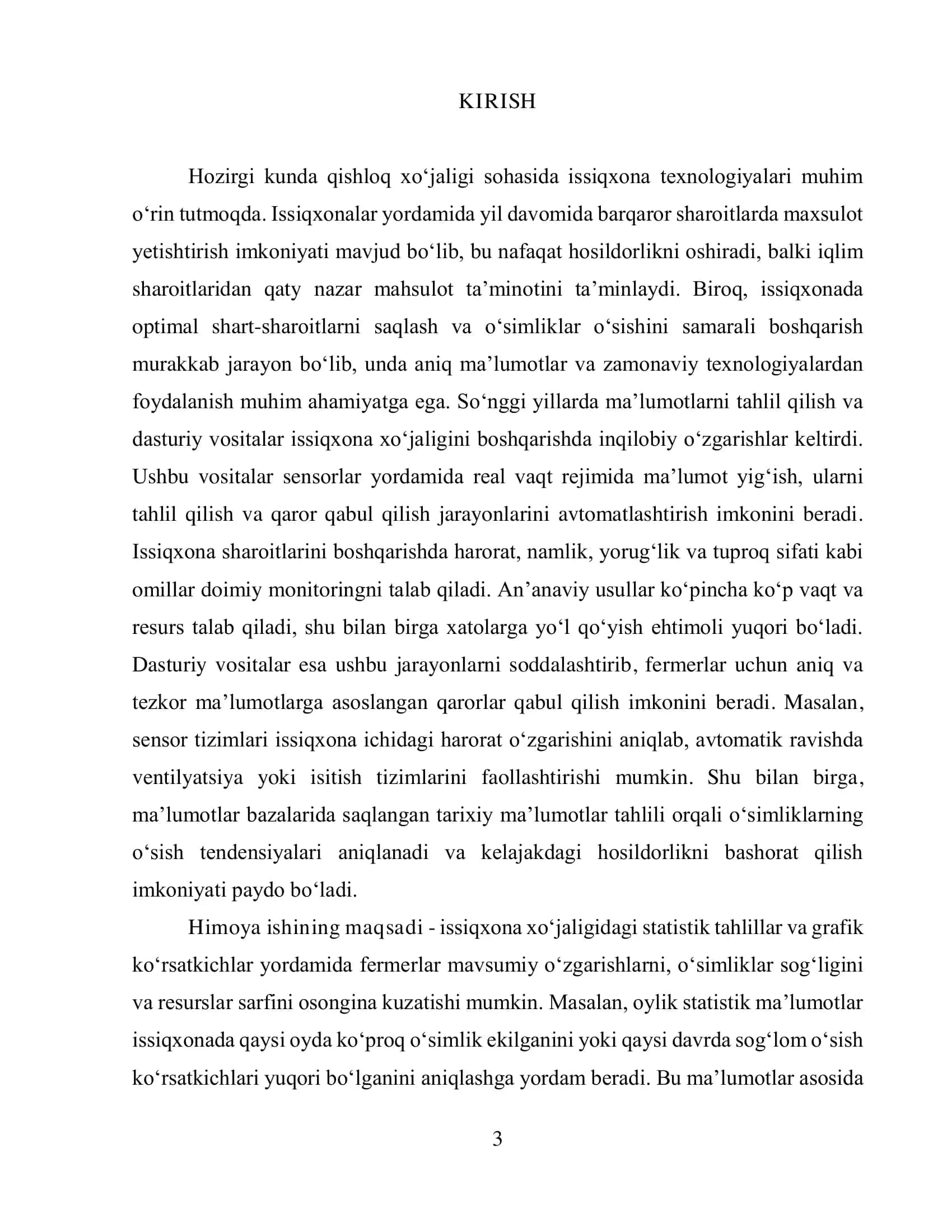 Issiqxona ma'lumotlarni yig‘ish va monitoring qilish 2