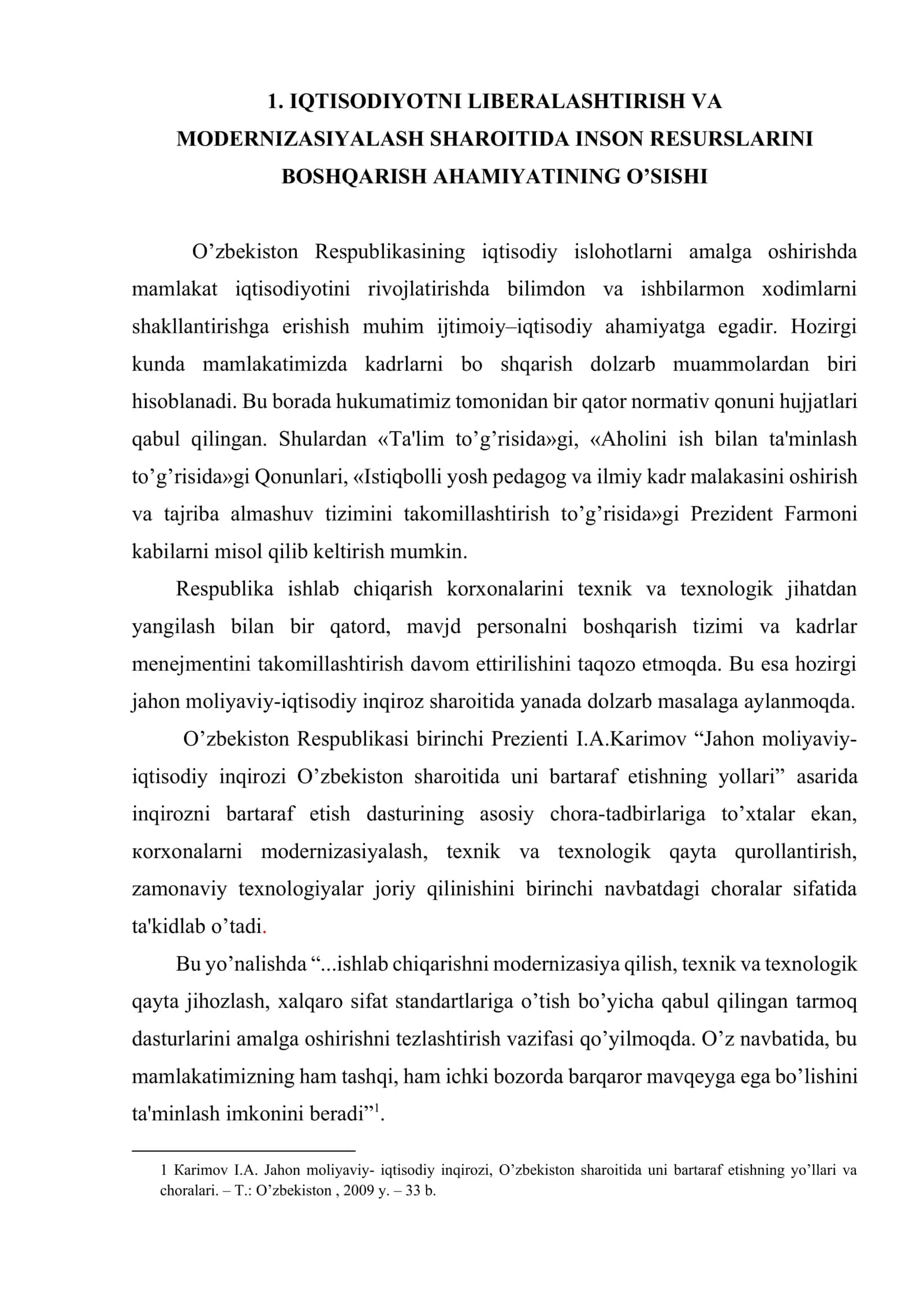Zamonaviy sharoitlarda IRMning tutgan o’rni va stratеgiyasi 2