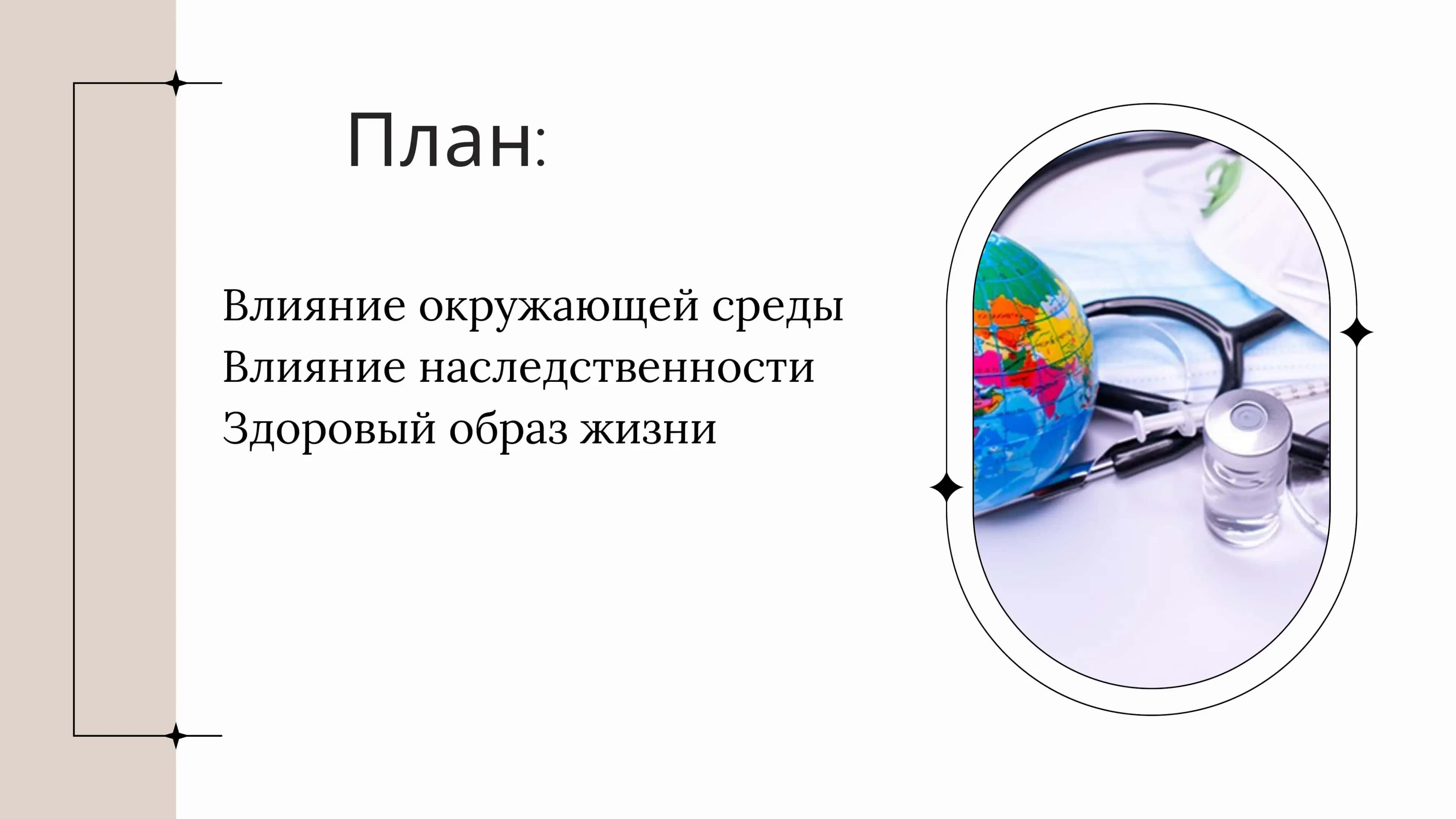 Факторы,  влияющие на  здоровье  человека 2