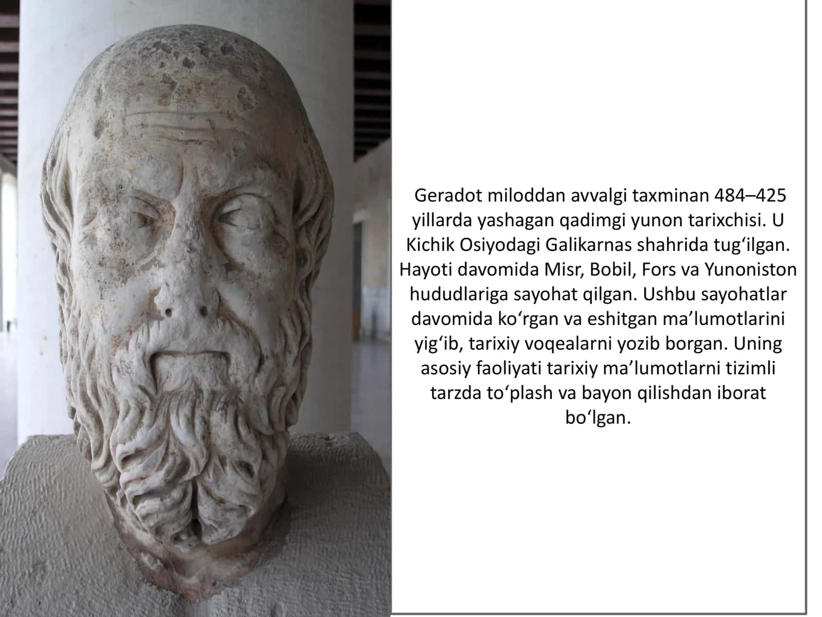 Geradotning “Tarix” asari tarixiy manba sifatida 2
