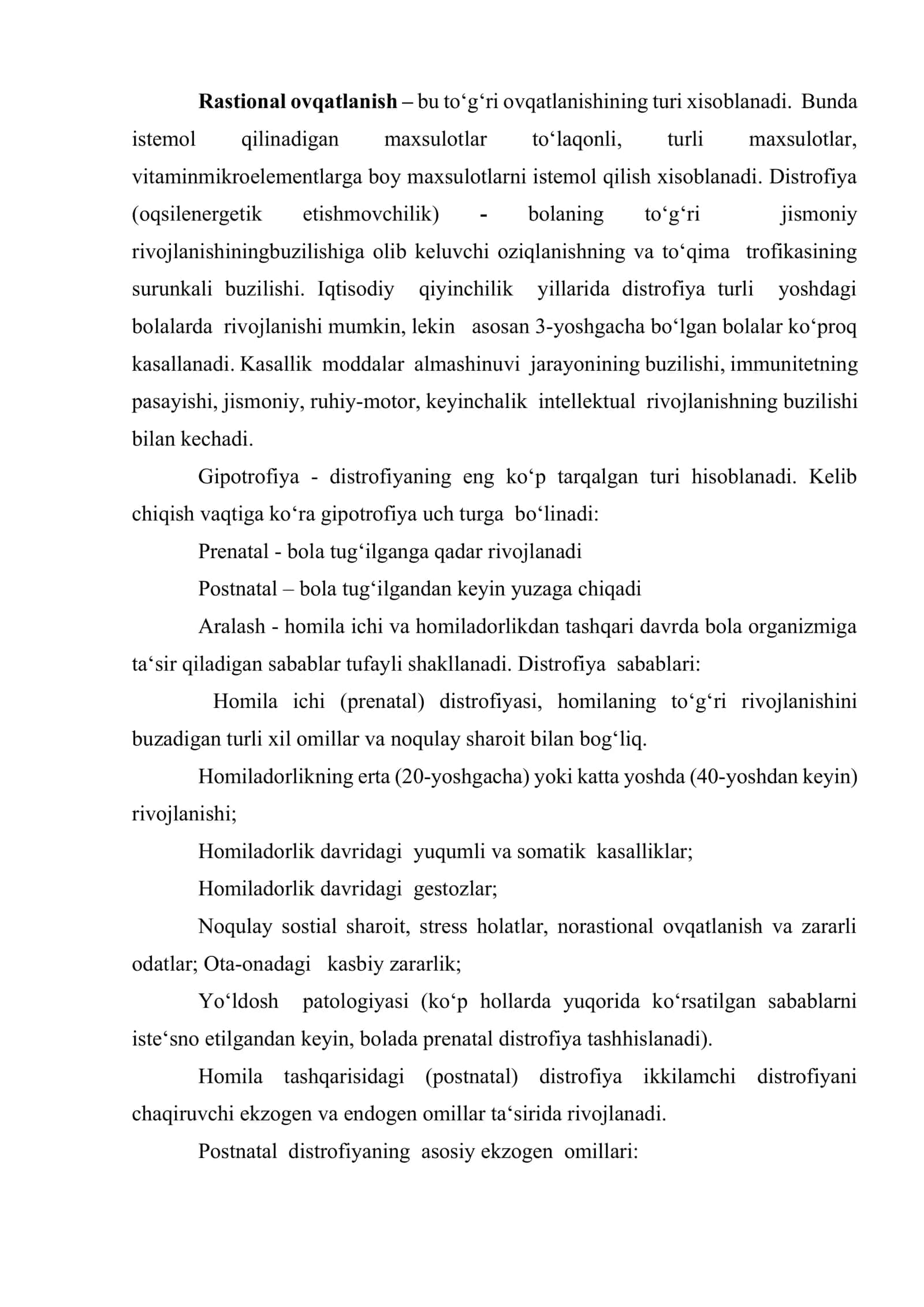 Oila tibbiyoti hamshirasining oilada go’daklar bilan ishlash tartibi 2
