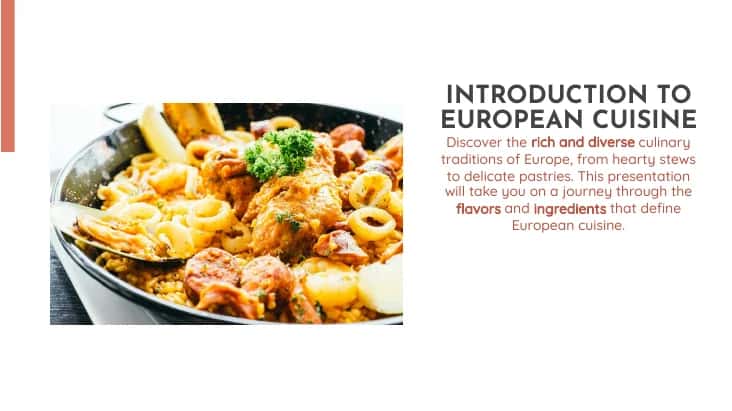 INTRODUCTION TO EUROPEAN CUISINE 2