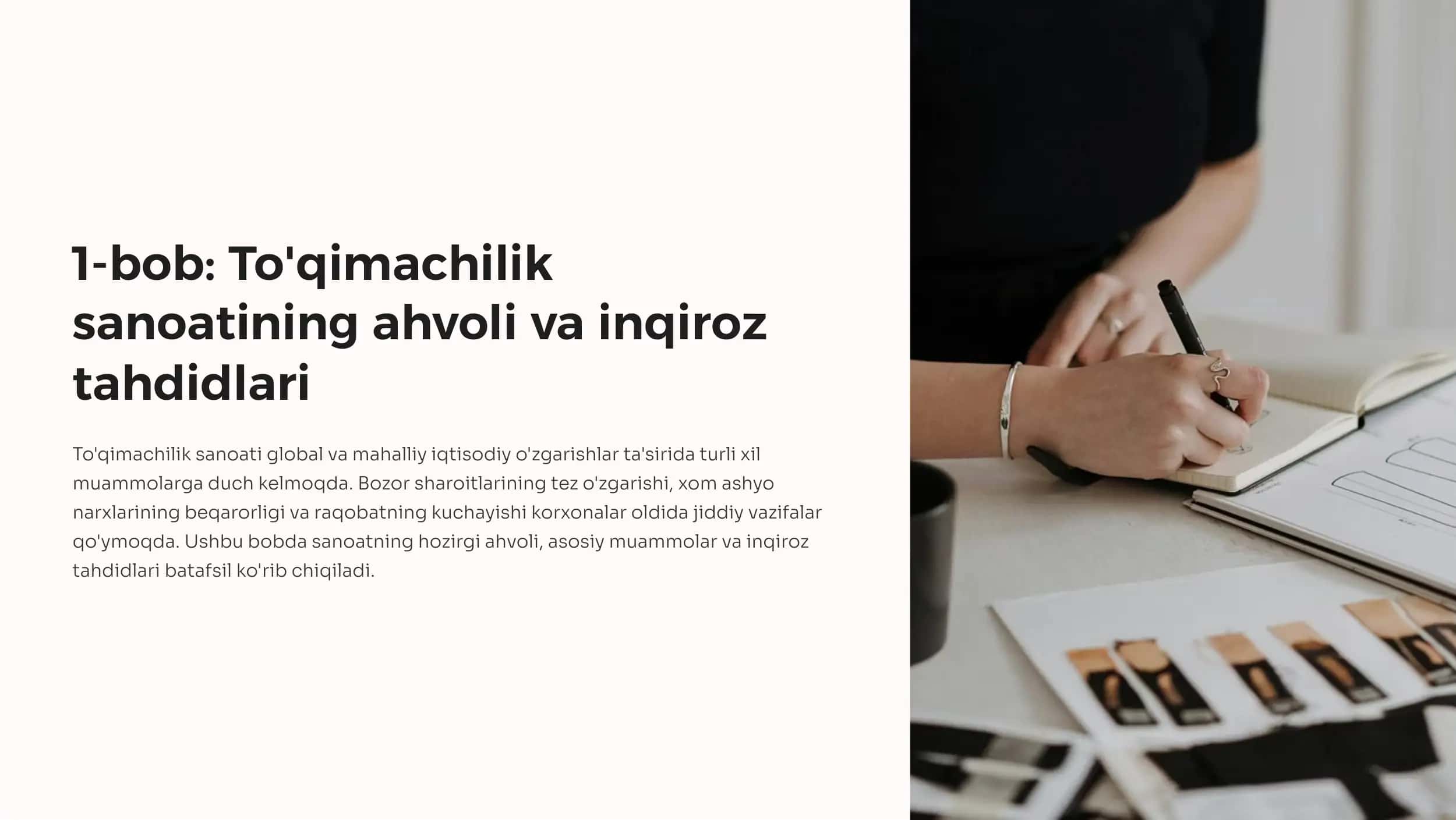 To'qimachilik Korxonalarida Inqirozga Qarshi Boshqaruvni Takomillashtirishning Tashkiliy-Iqtisodiy Mexanizmlari 2