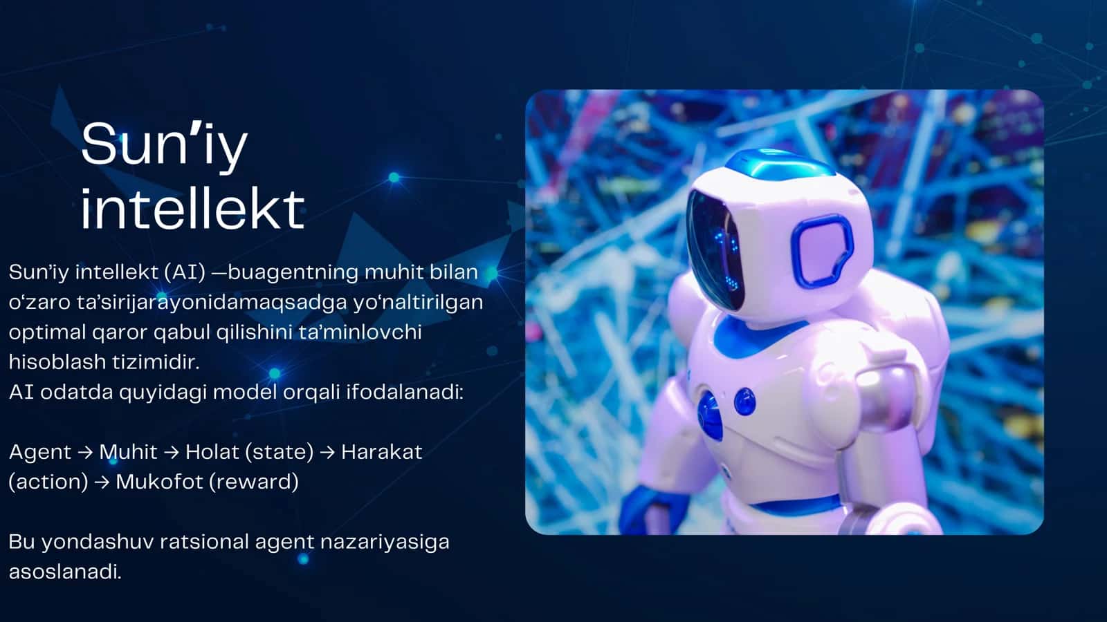 SUN’IY INTELLEKT: NAZARIY MODELLAR VA HISOBLASH ASOSLARI 2